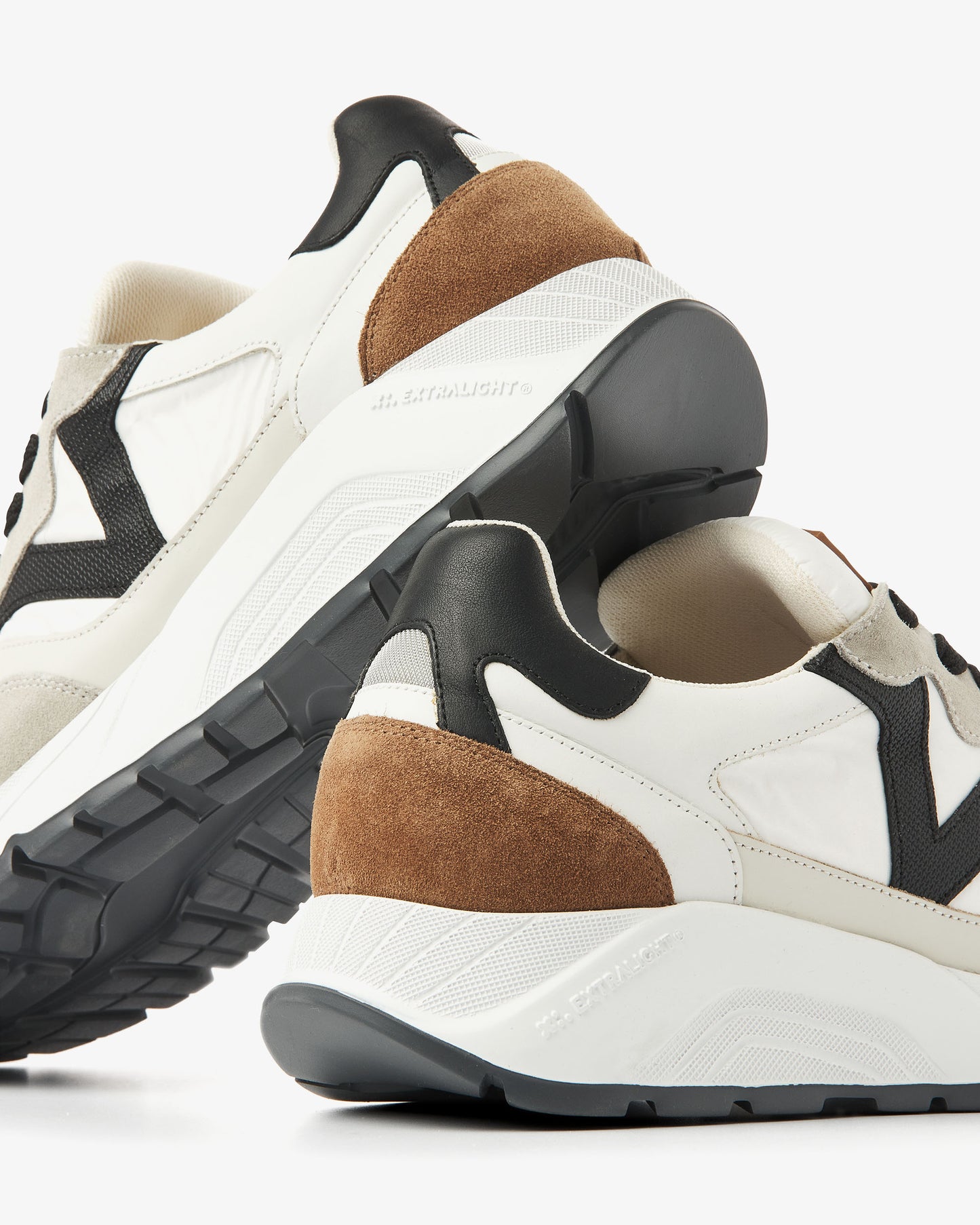VIA VAI meerkleurige Owen Cody heren sneakers, detailfoto.