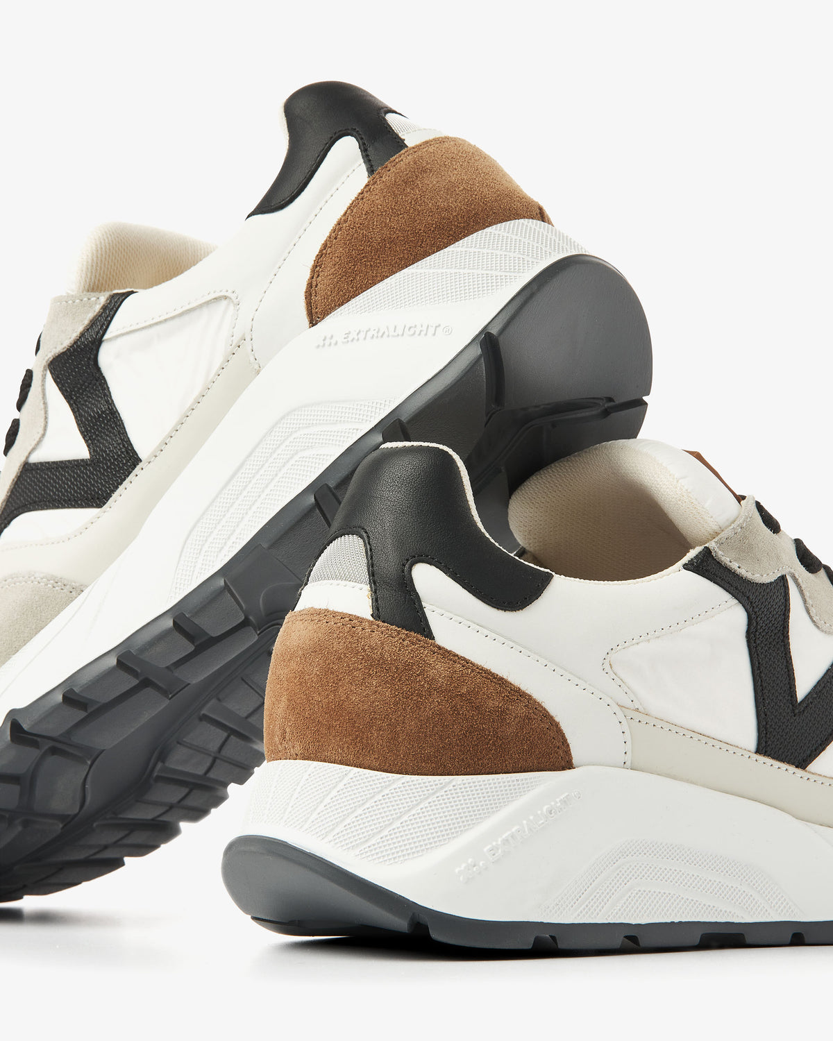 VIA VAI meerkleurige Owen Cody heren sneakers, detailfoto.