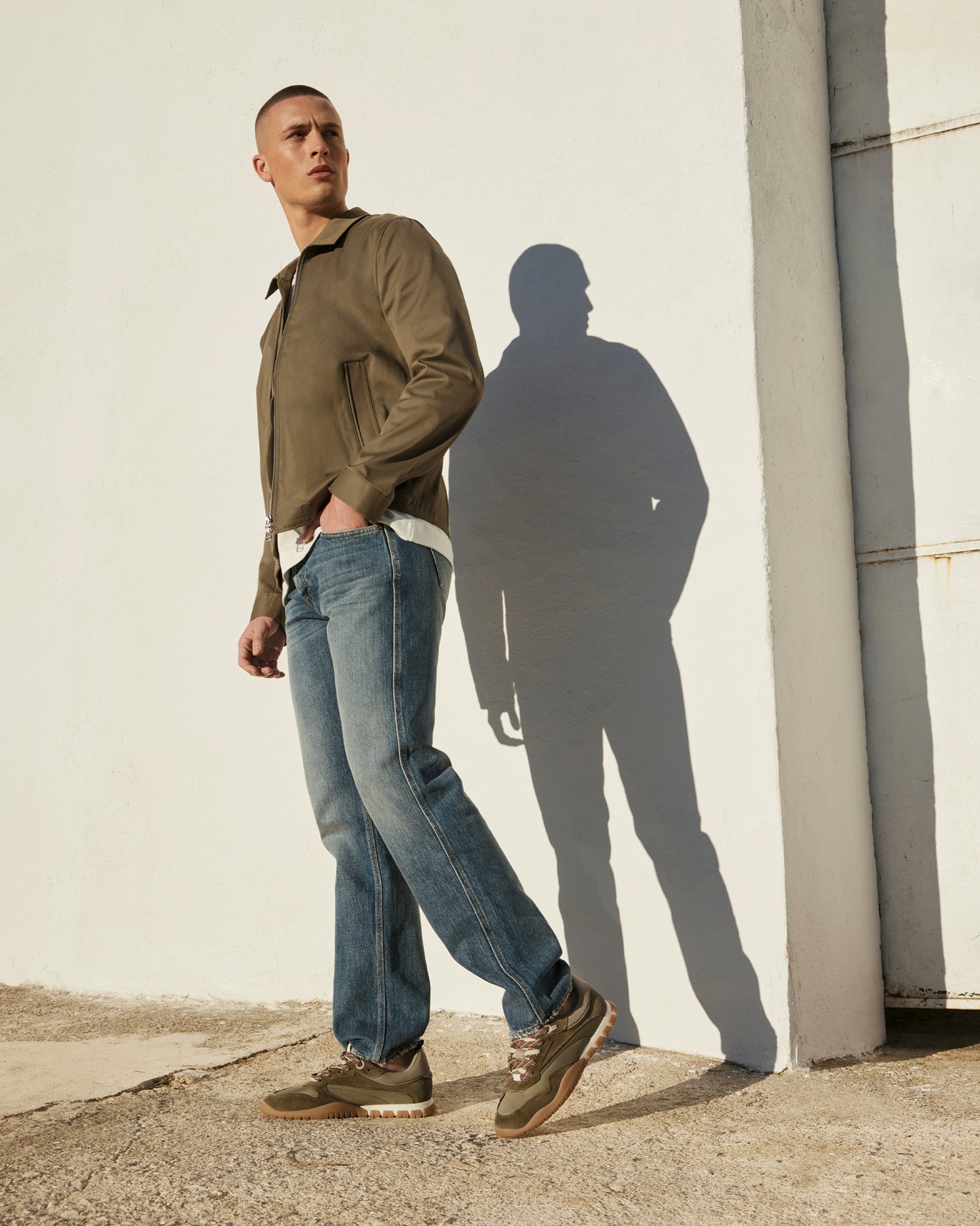 VIA VAI Frenkie Aaron groene sneakers heren