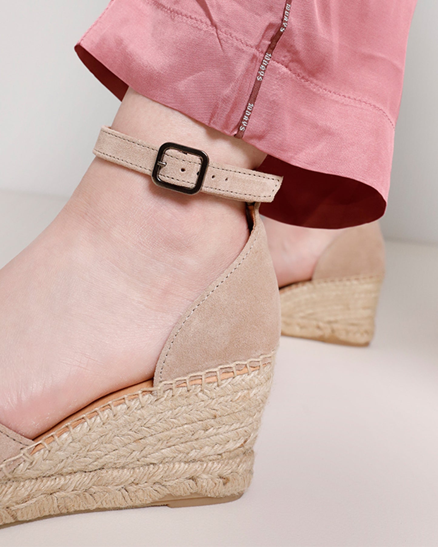 VIA VAI Flora Braid beige espadrilles dames