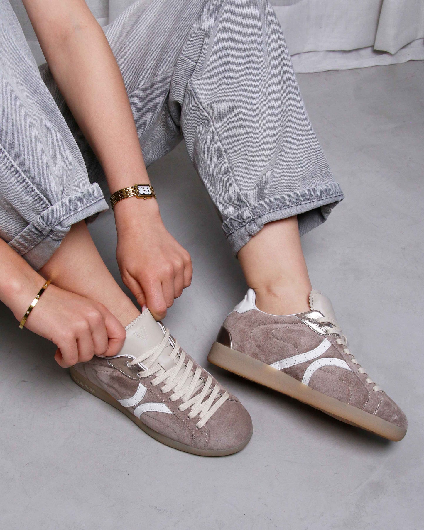 VIA VAI Nilla Khloe beige sneakers dames