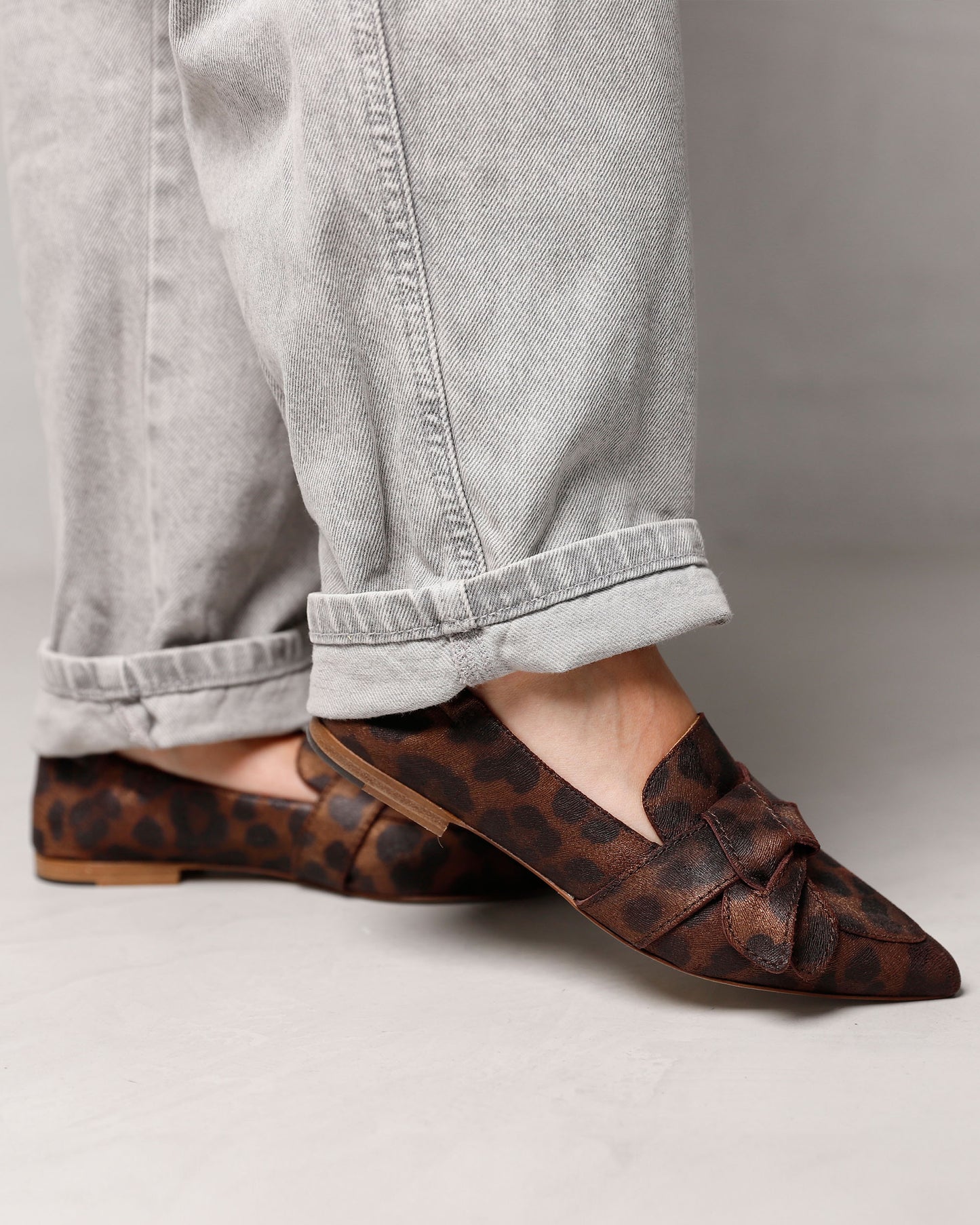 VIA VAI Lola Rayne leopardprint loafers dames