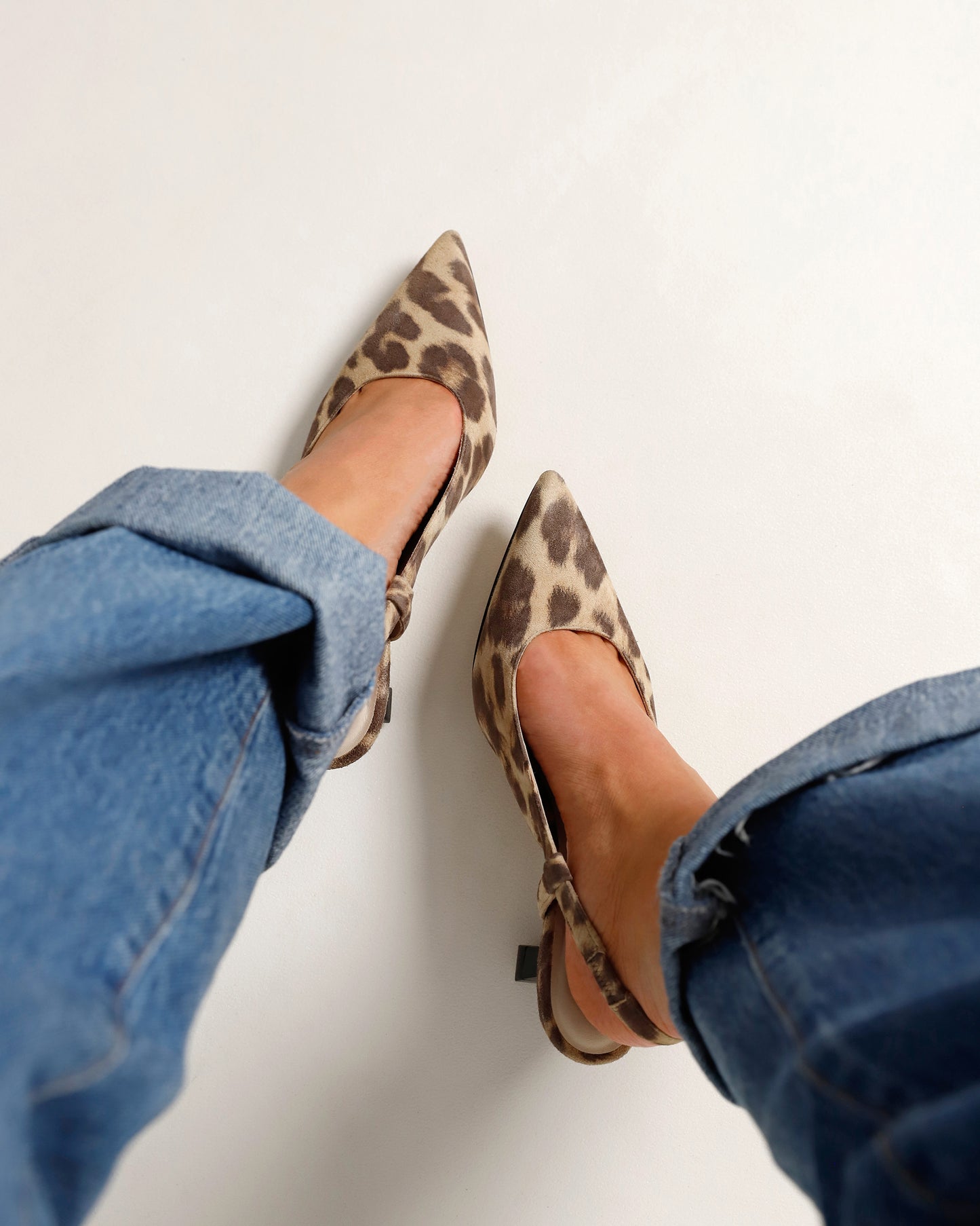 VIA VAI Suzy Aliya leopardprint slingbacks dames