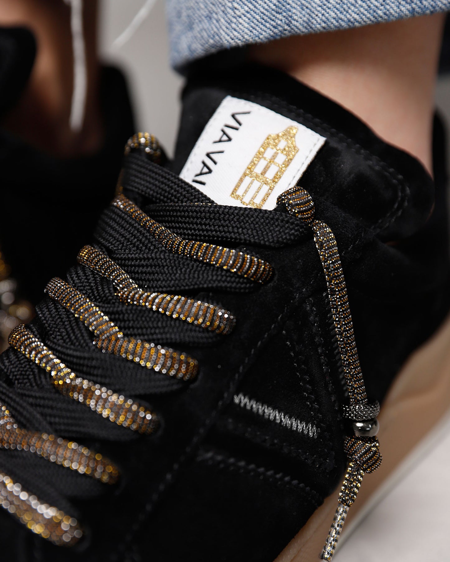 VIA VAI Sam Kyli zwarte sneakers dames