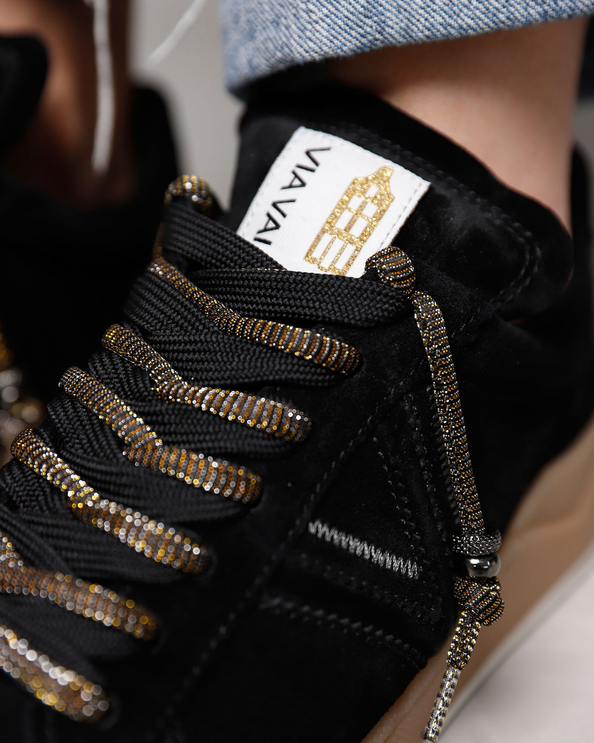VIA VAI Sam Kyli zwarte sneakers dames