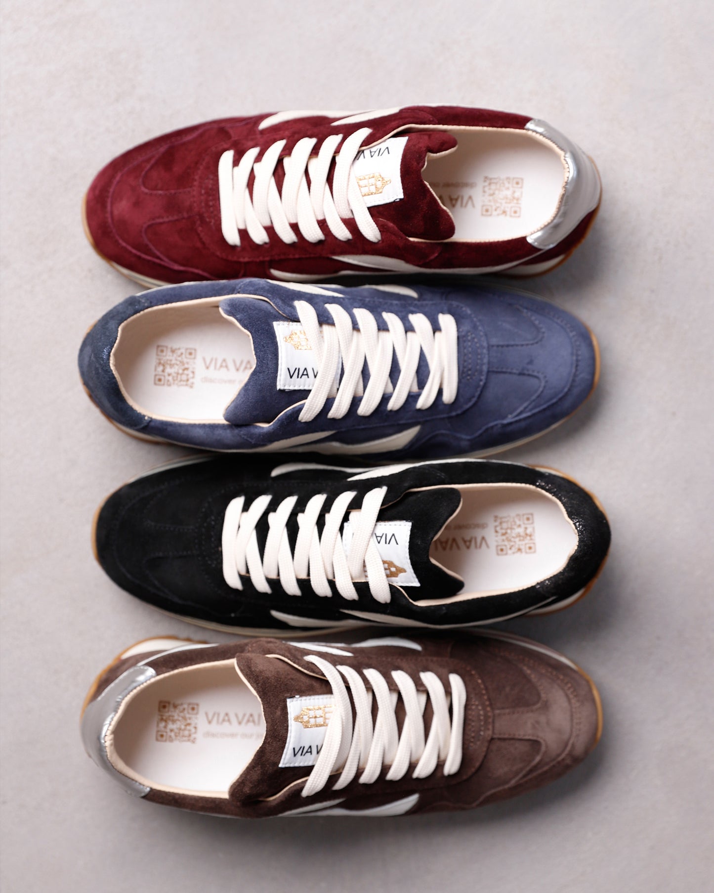 VIA VAI Mikki Alex bruine sneakers dames