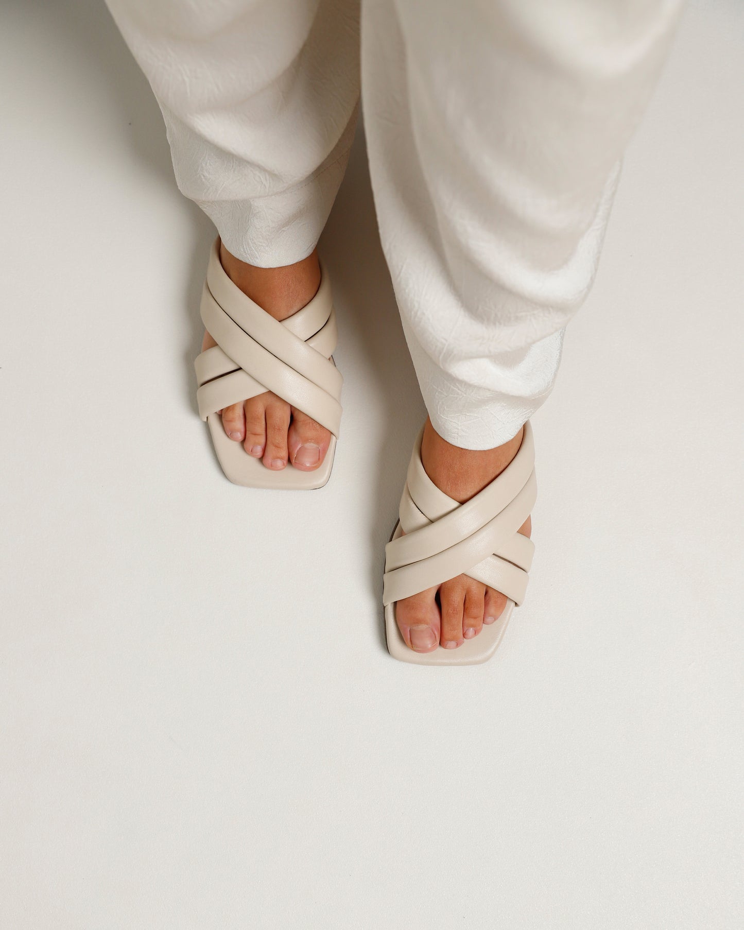 VIA VAI Kiki Lot beige slippers dames