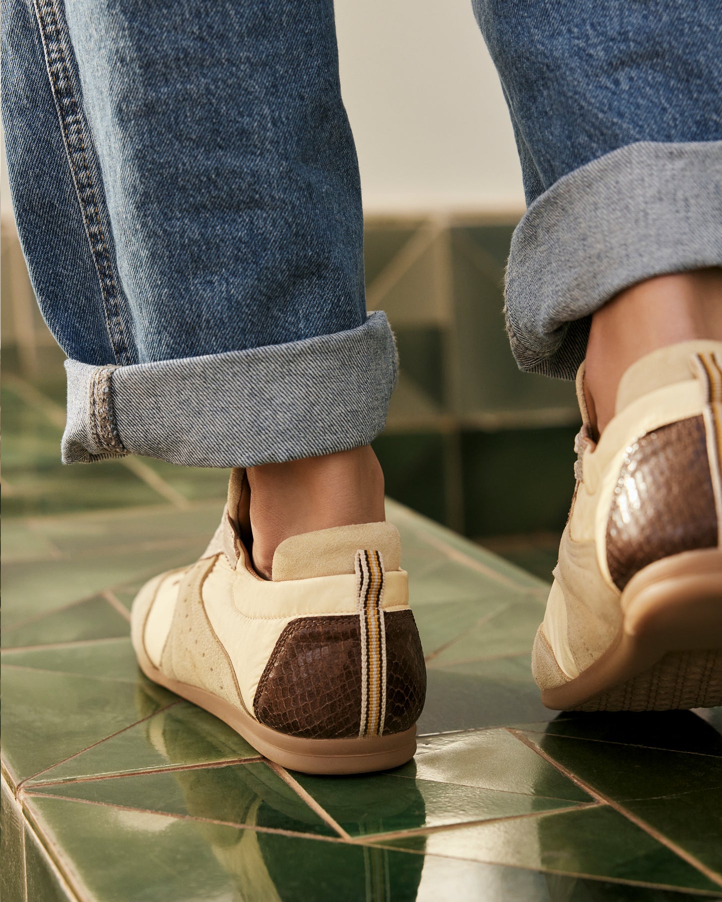 VIA VAI June Haylee gele sneakers dames