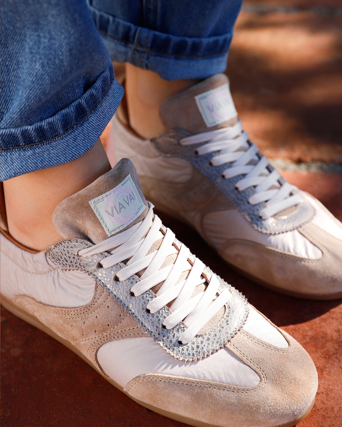 VIA VAI June Haylee beige sneakers dames