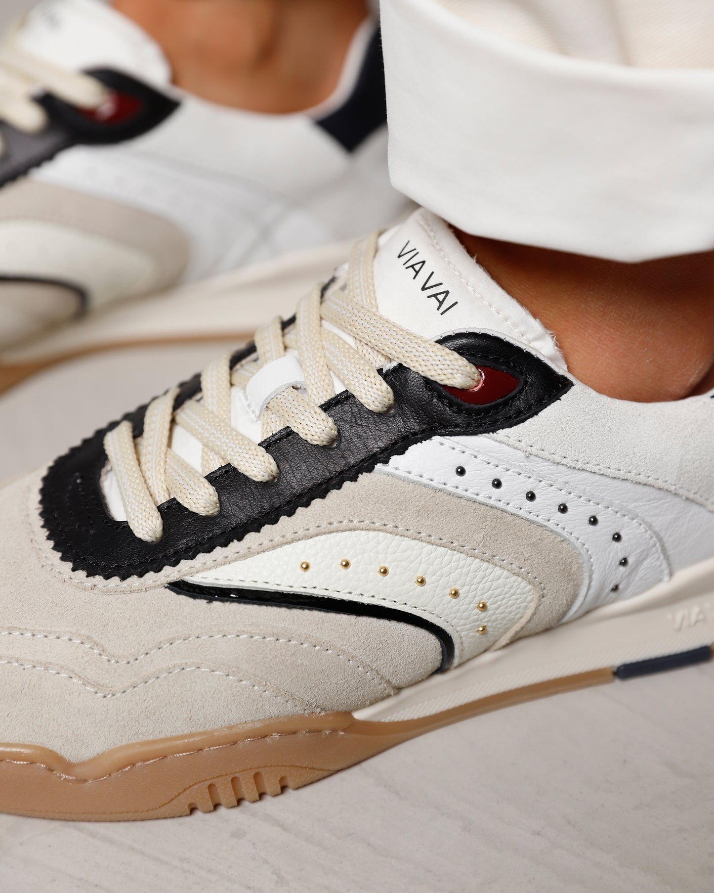 VIA VAI Kris Pax beige sneakers dames