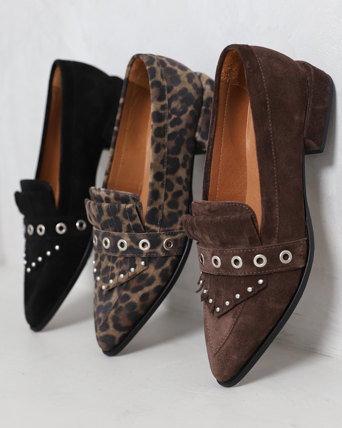 VIA VAI Jazz Emily leopardprint loafers dames