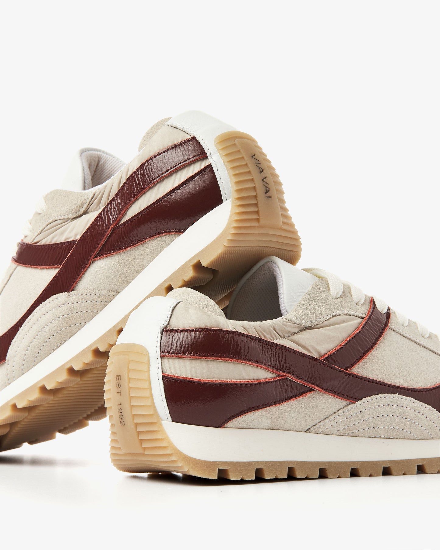 Meerkleurige VIA VAI dames sneakers Scott Naa, detailfoto.