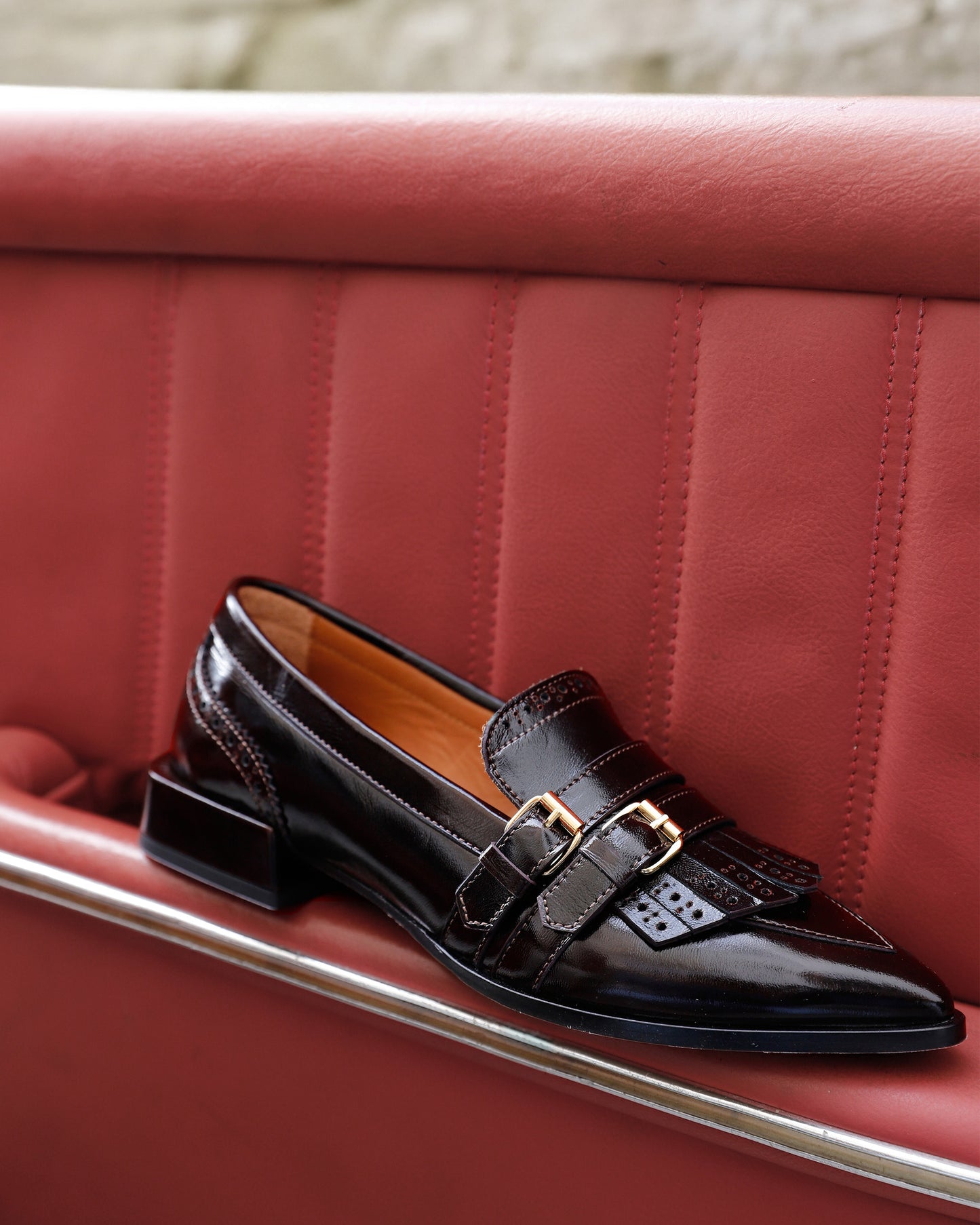 VIA VAI Jazz Lucy bruine loafers dames