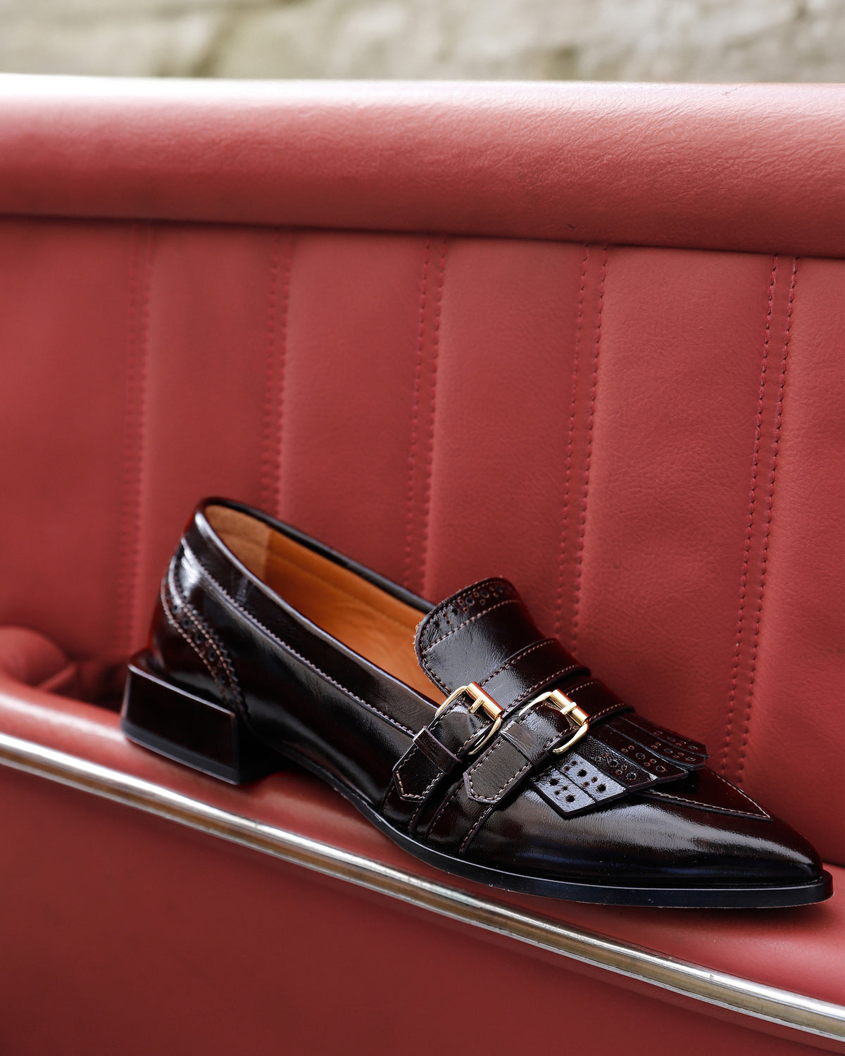 VIA VAI Jazz Lucy bruine loafers dames