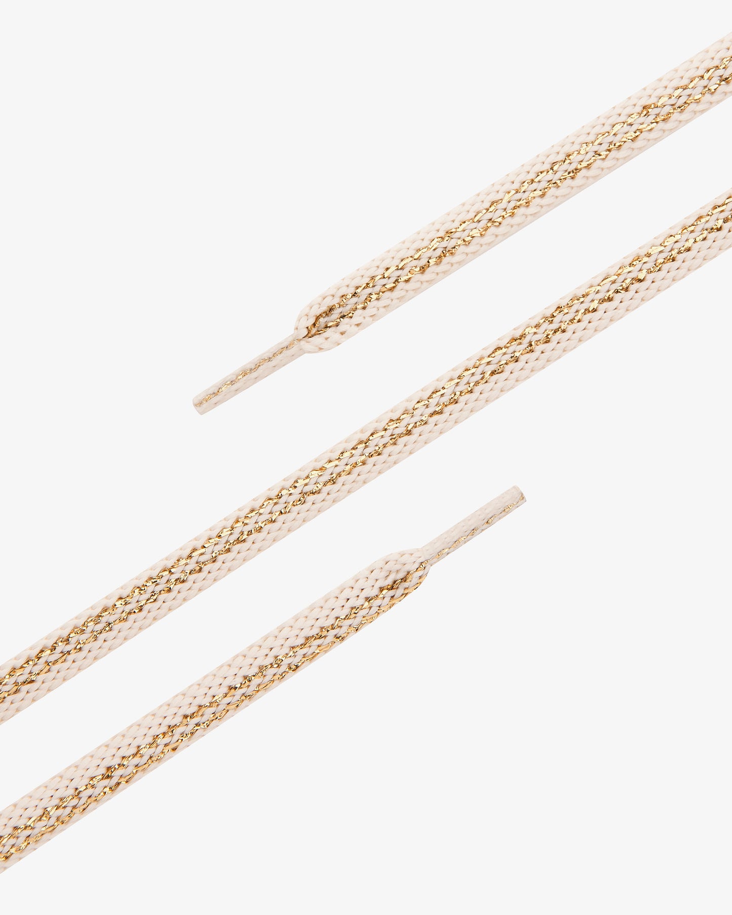 VIA VAI Laces beige veters – zijaanzicht