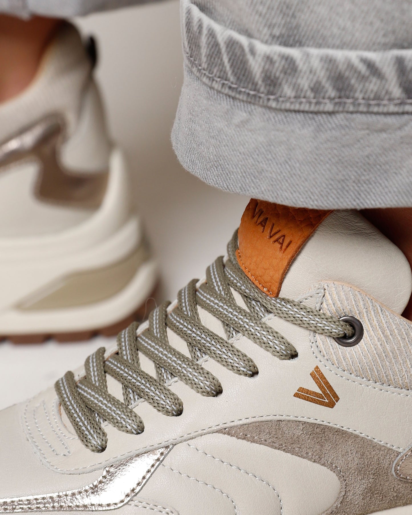 VIA VAI Laces groene veters