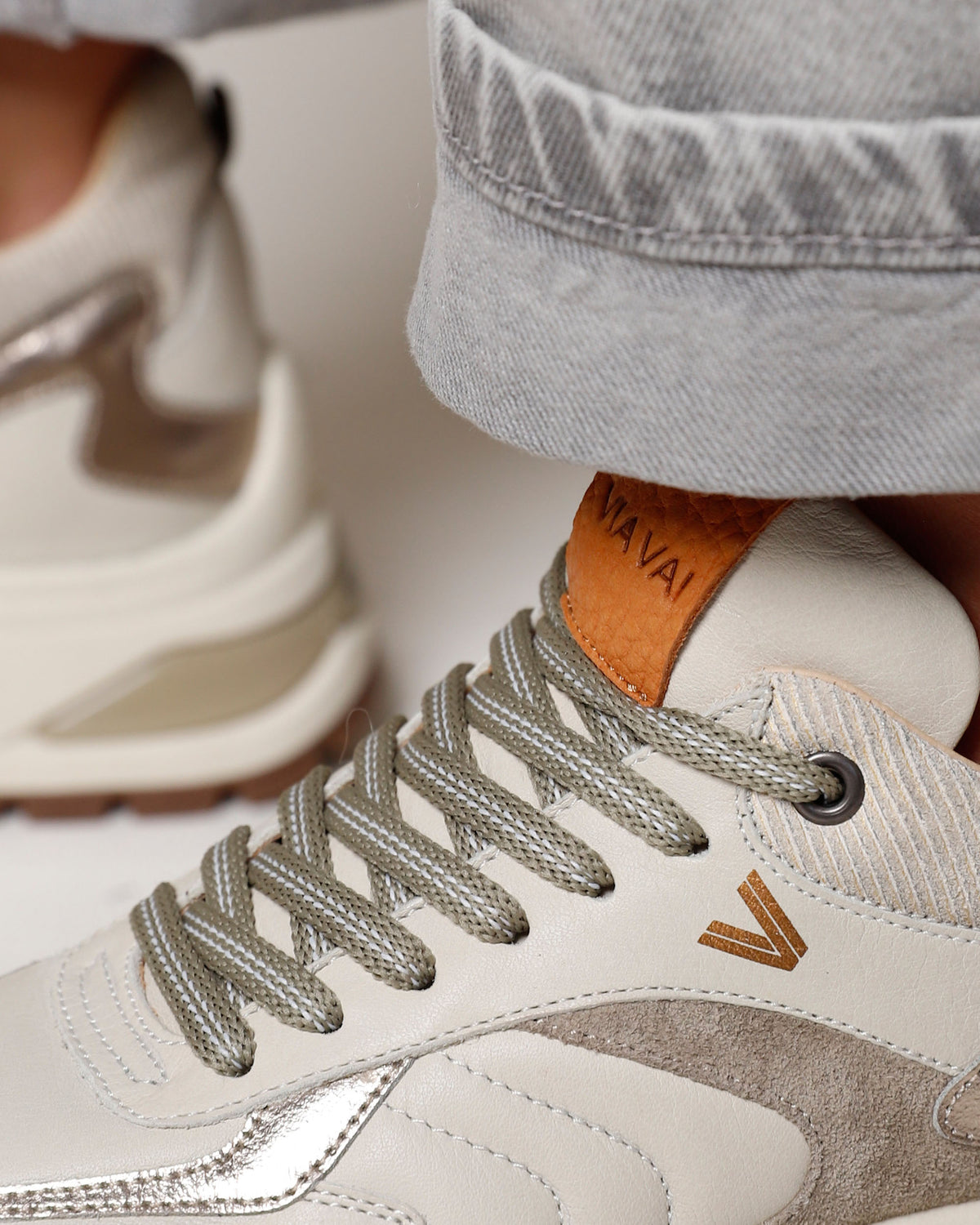 VIA VAI Laces groene veters