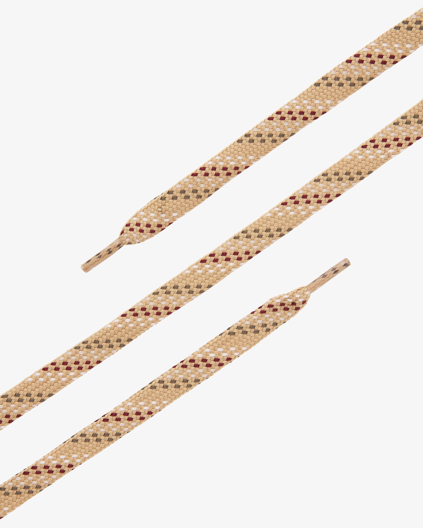 VIA VAI Laces beige veters – zijaanzicht