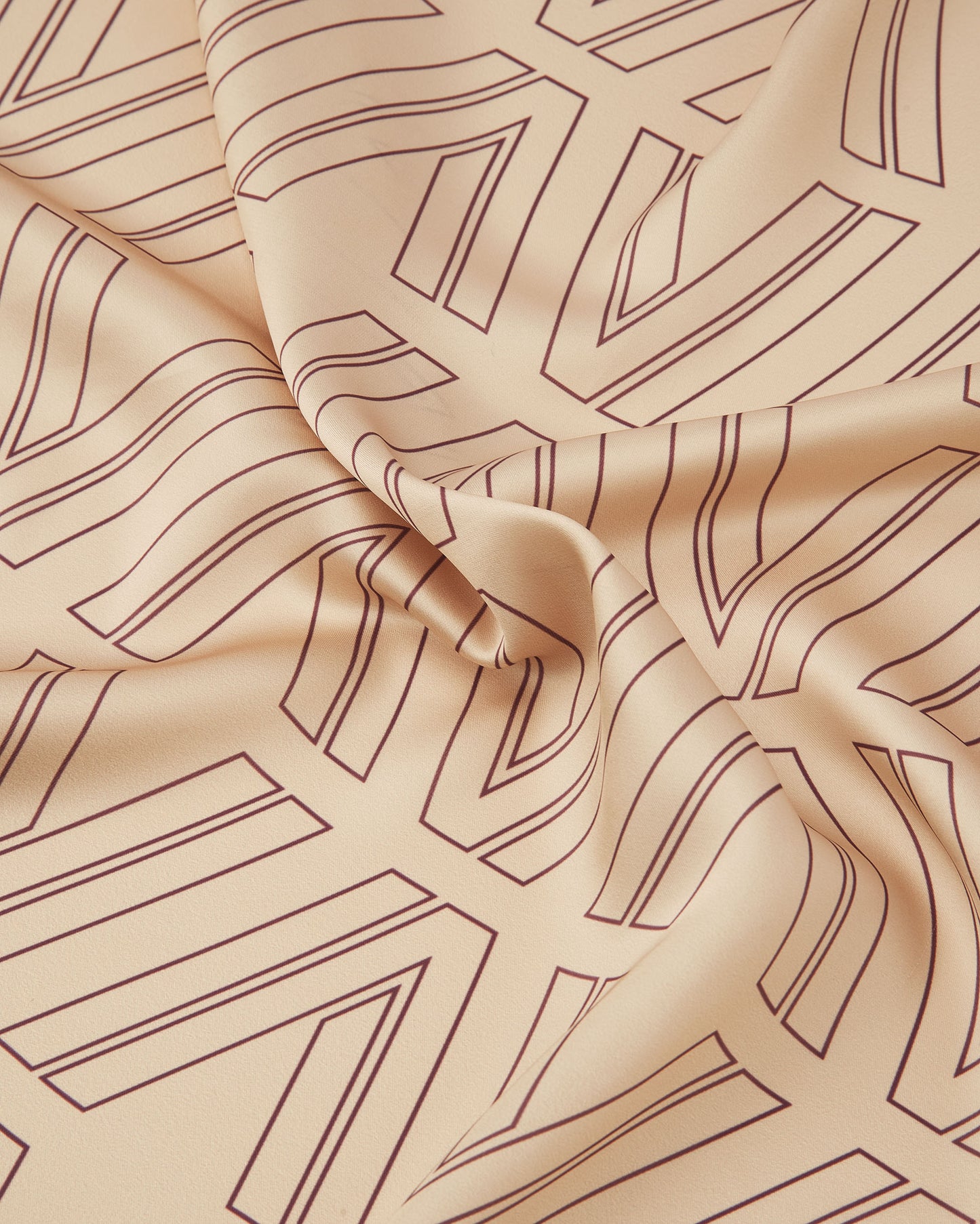 VIA VAI Lilo Isla beige sjaal – detailaanzicht