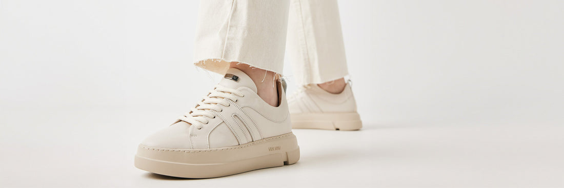 Hoe maak je witte sneakers schoon?