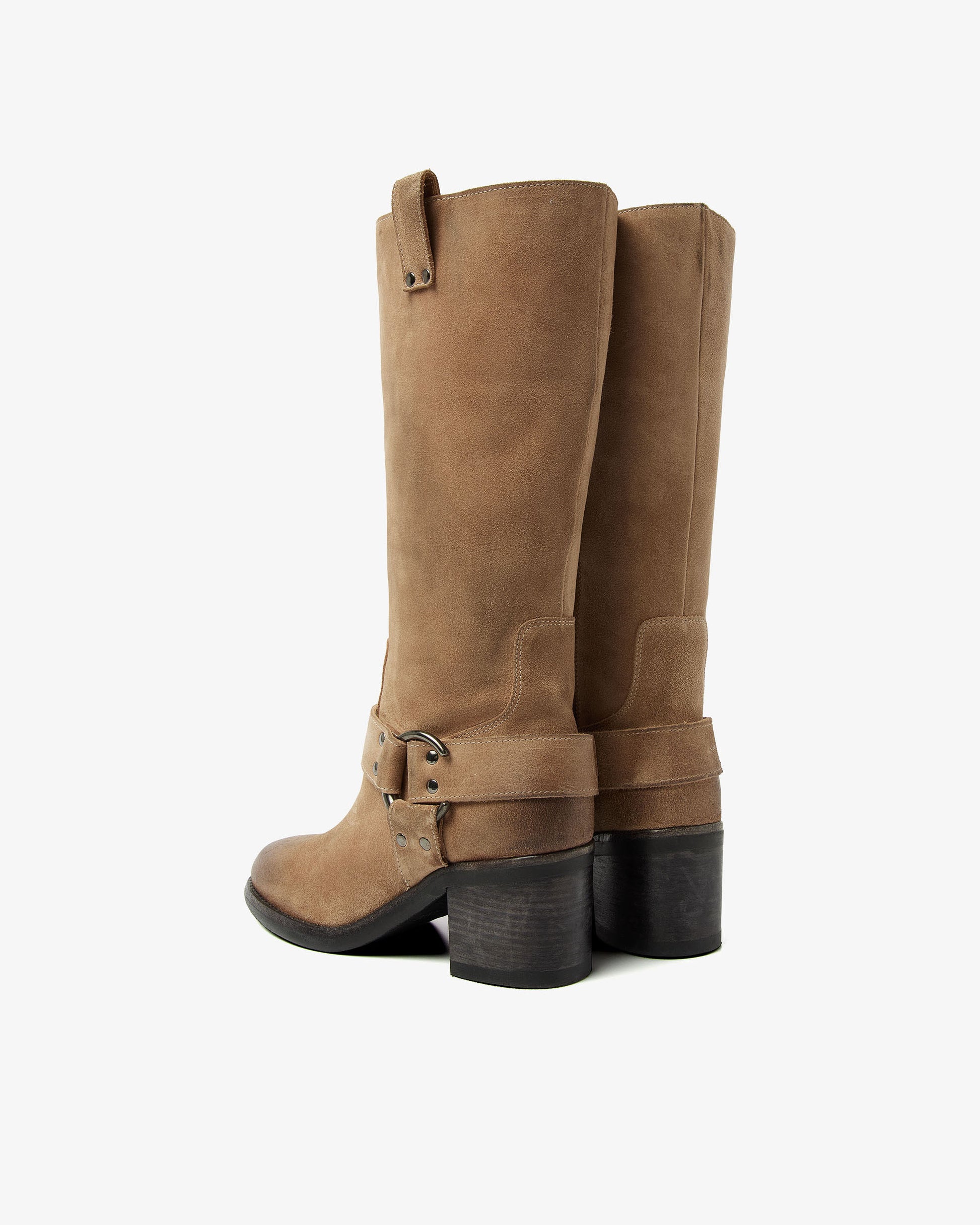 Flo Benson beige high boots VIA VAI® – VIA VAI - Main Image