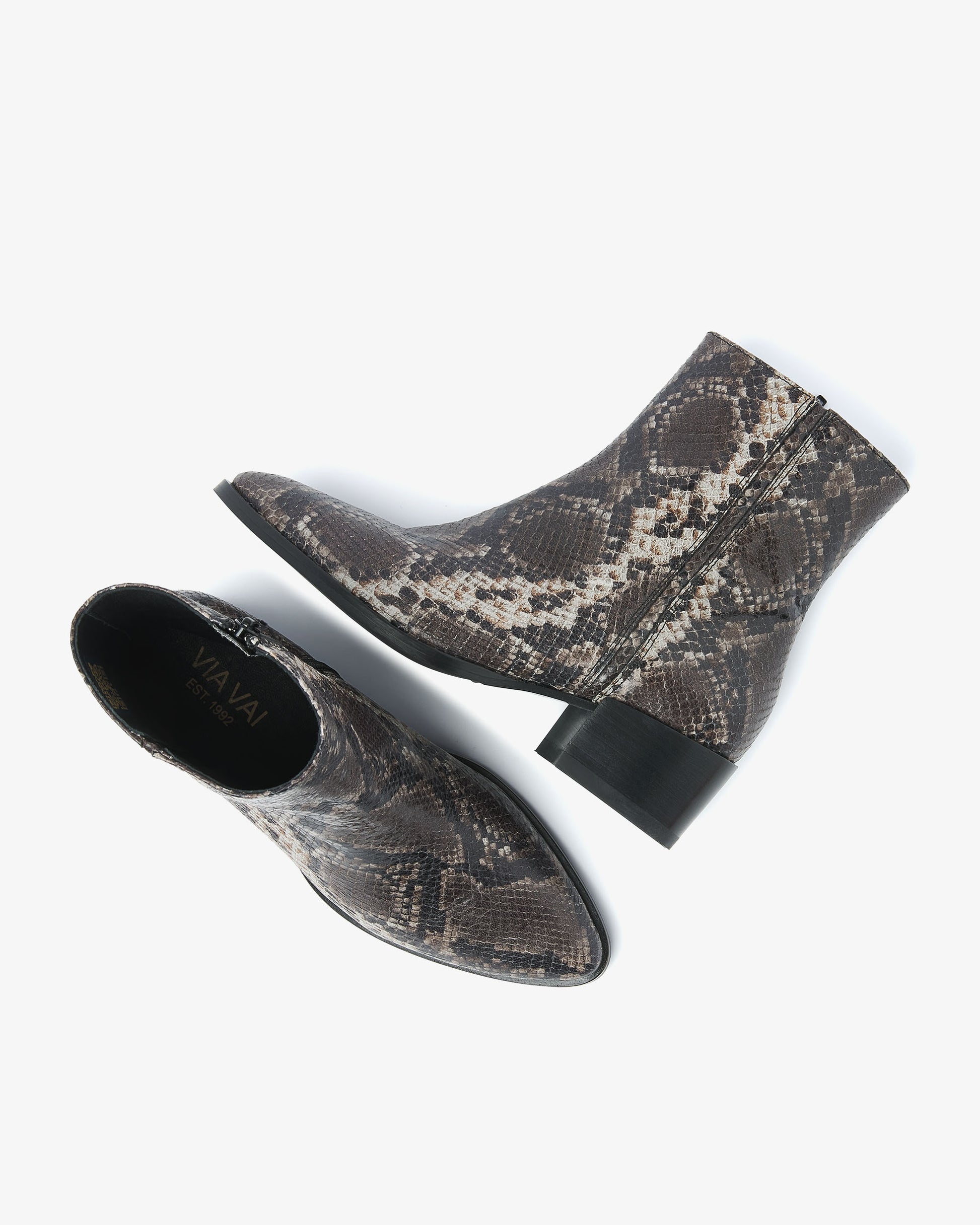 Snake Boots Vagabond Joyce Snake Rose Baker – VIA VAI