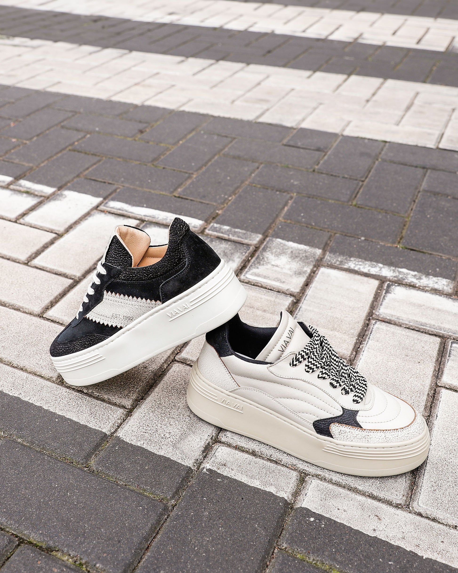 Isa Romi zwarte sneakers VIA VAI® – VIA VAI - Main Image