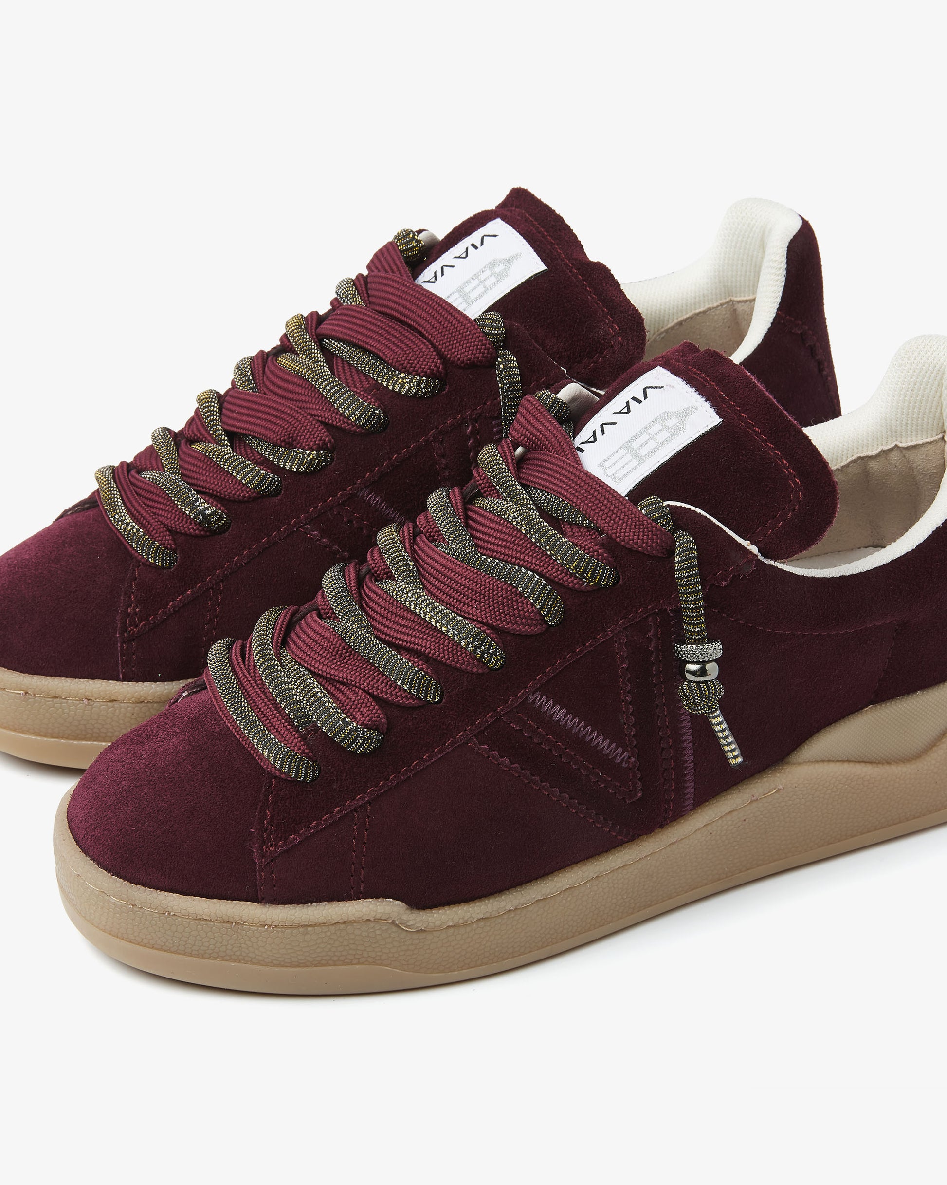 Sam Kyli burgundy sneakers VIA VAI® – VIA VAI