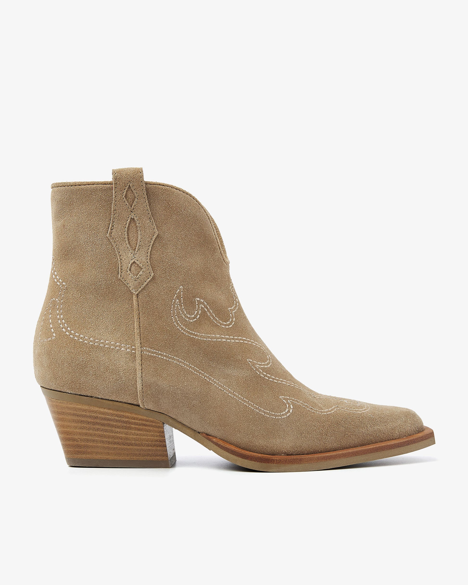 Via Vai Beige Tas Dames Do Olivia Beige Ankle Boots VIA VAI® – VIA VAI