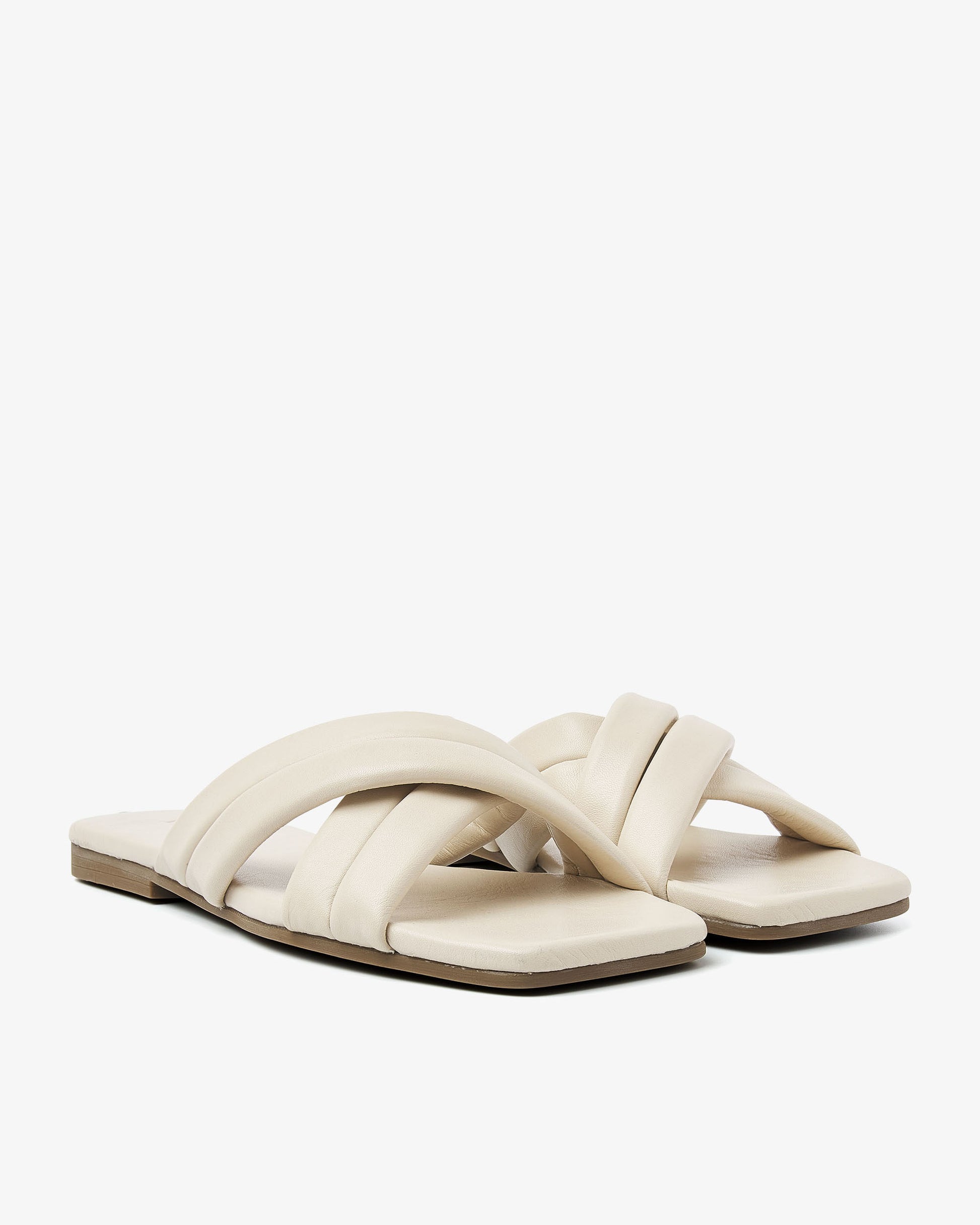 Dames Slippers Via Vai Veters Kiki Lot Beige Slippers VIA VAI