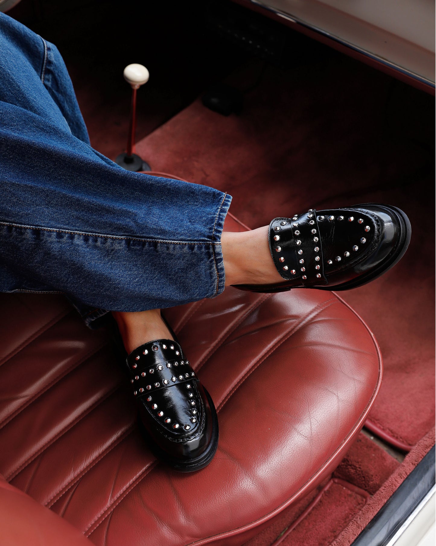 VIA VAI Fae Wylder zwarte loafers dames