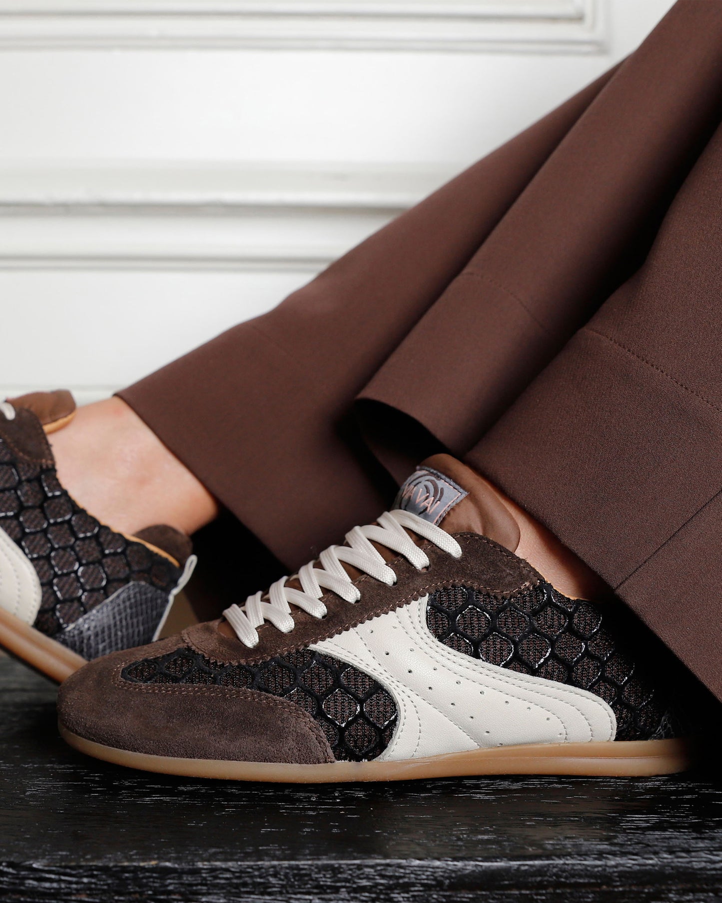 VIA VAI June Haylee bruine sneakers dames