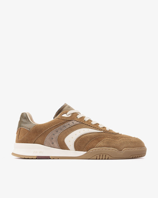 VIA VAI Kris Pax sneakers dames – zijaanzicht met studs