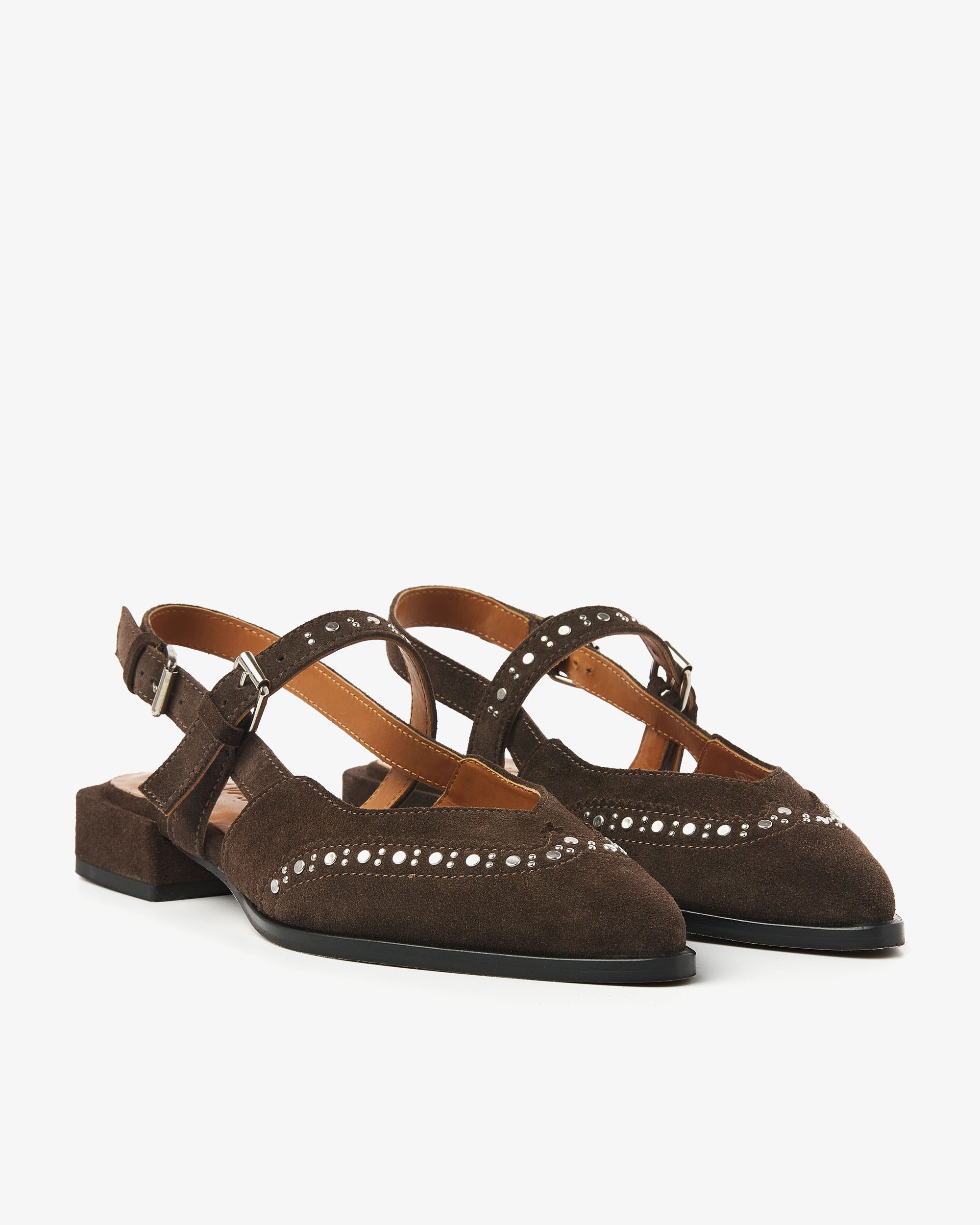Jazz Yael | donkerbruine slingbacks | VIA VAI® – VIA VAI