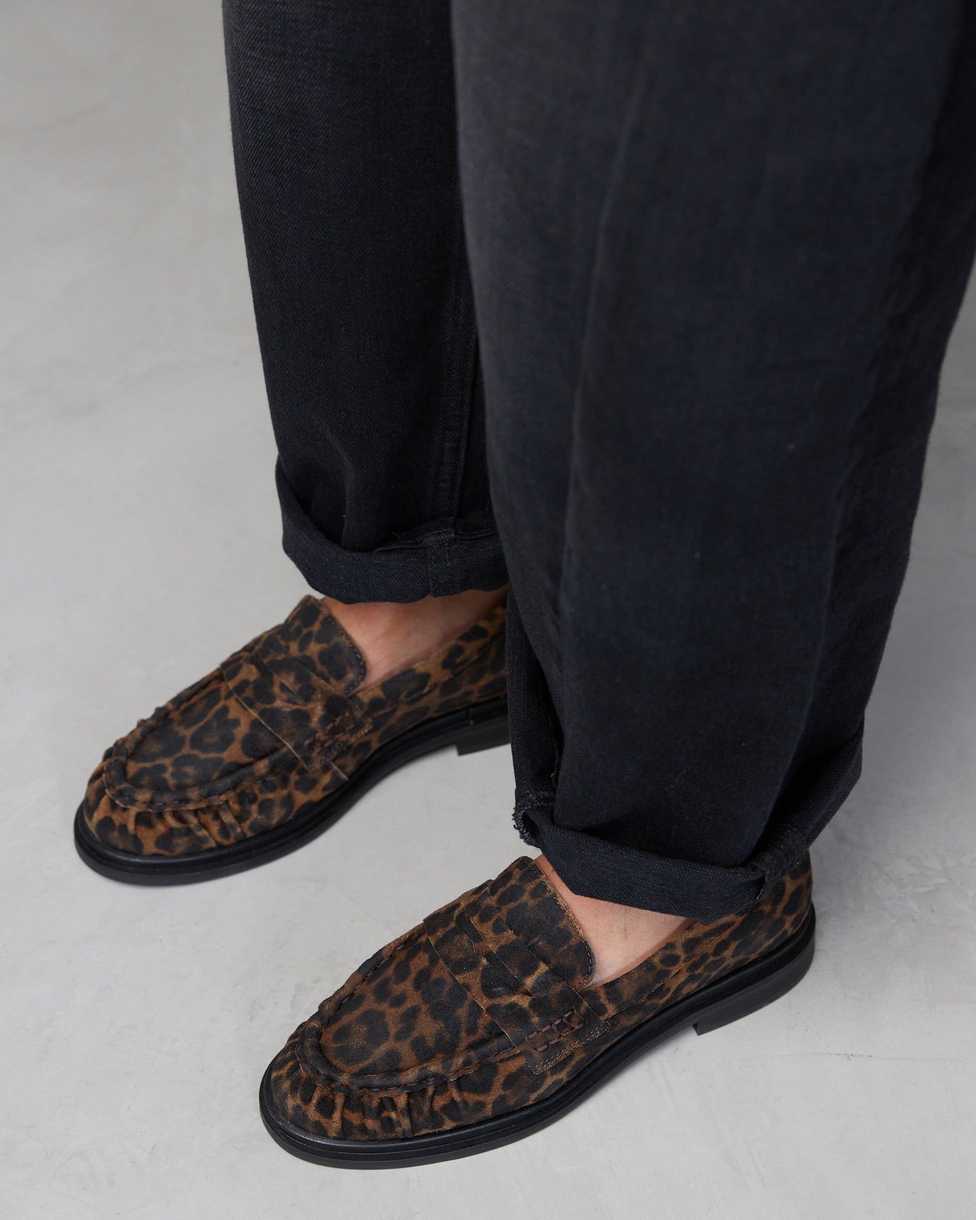 VIA VAI Fae Sarah leopardprint loafers dames