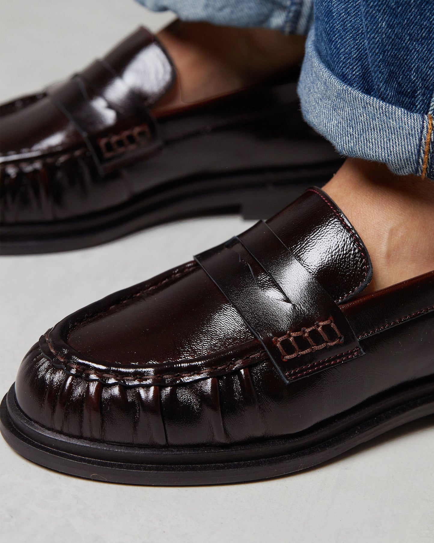 VIA VAI Fae Sarah bruine loafers dames