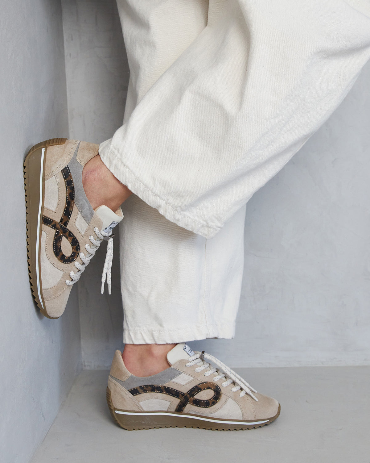 VIA VAI Mikki Eve beige sneakers dames