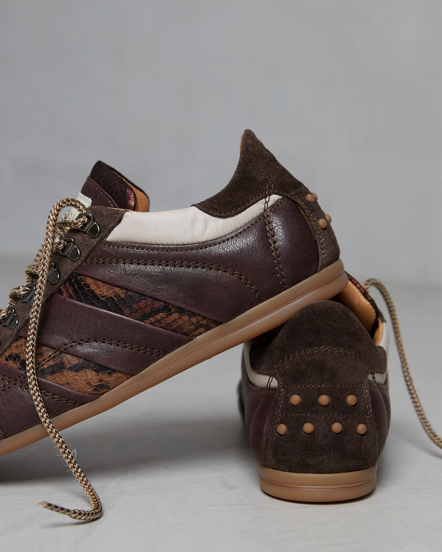 VIA VAI June Jackie bruine sneakers dames