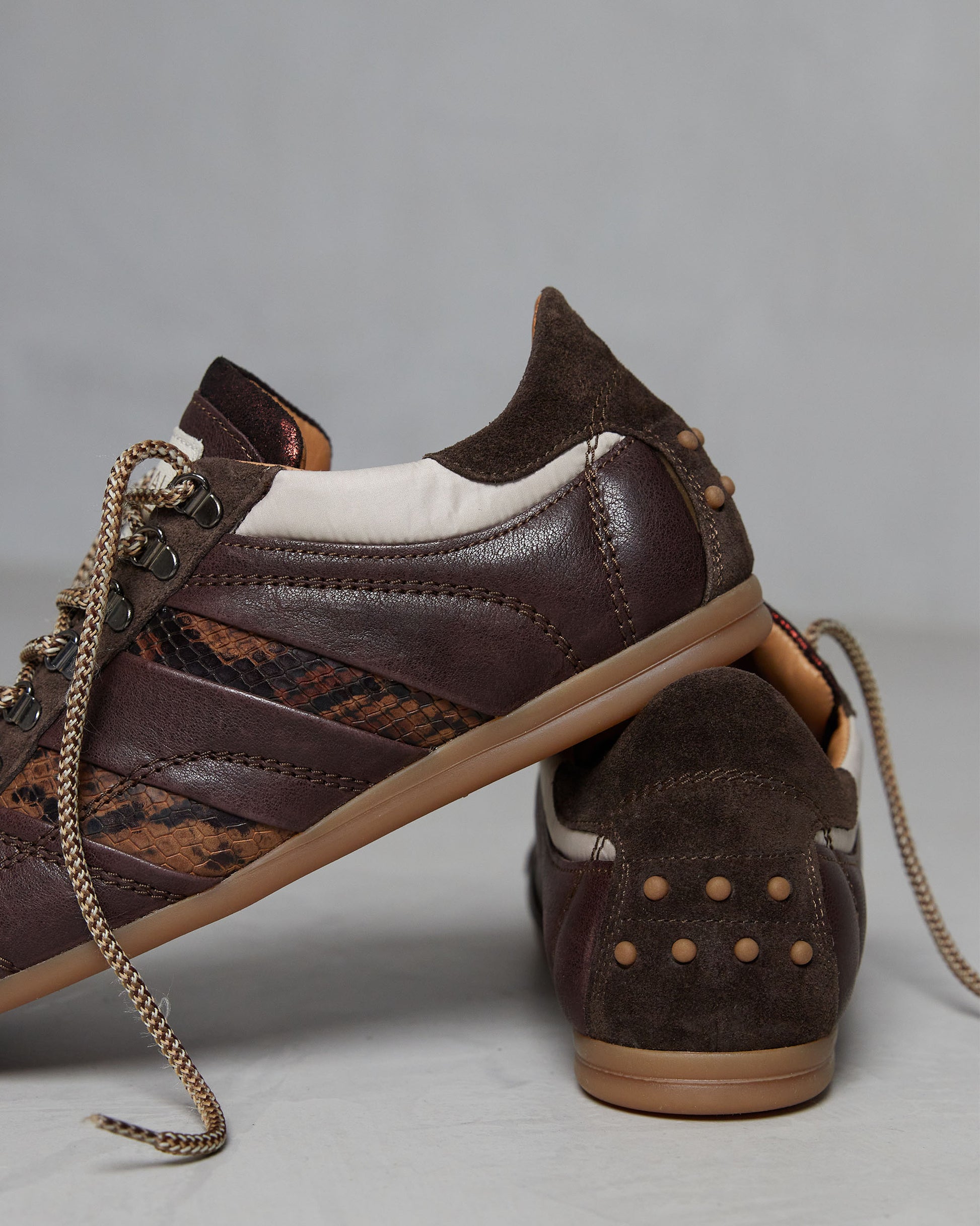 VIA VAI June Jackie bruine sneakers dames