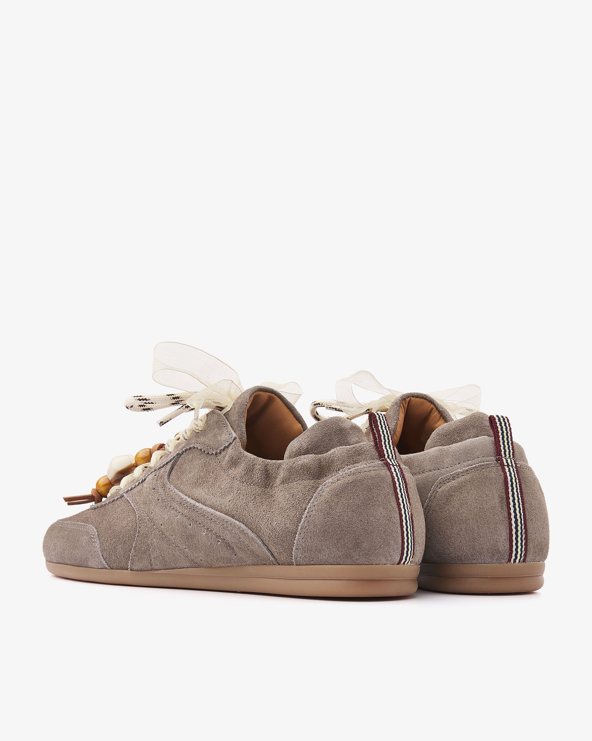 VIA VAI June Haven grijze sneakers dames – achteraanzicht met hieldetail