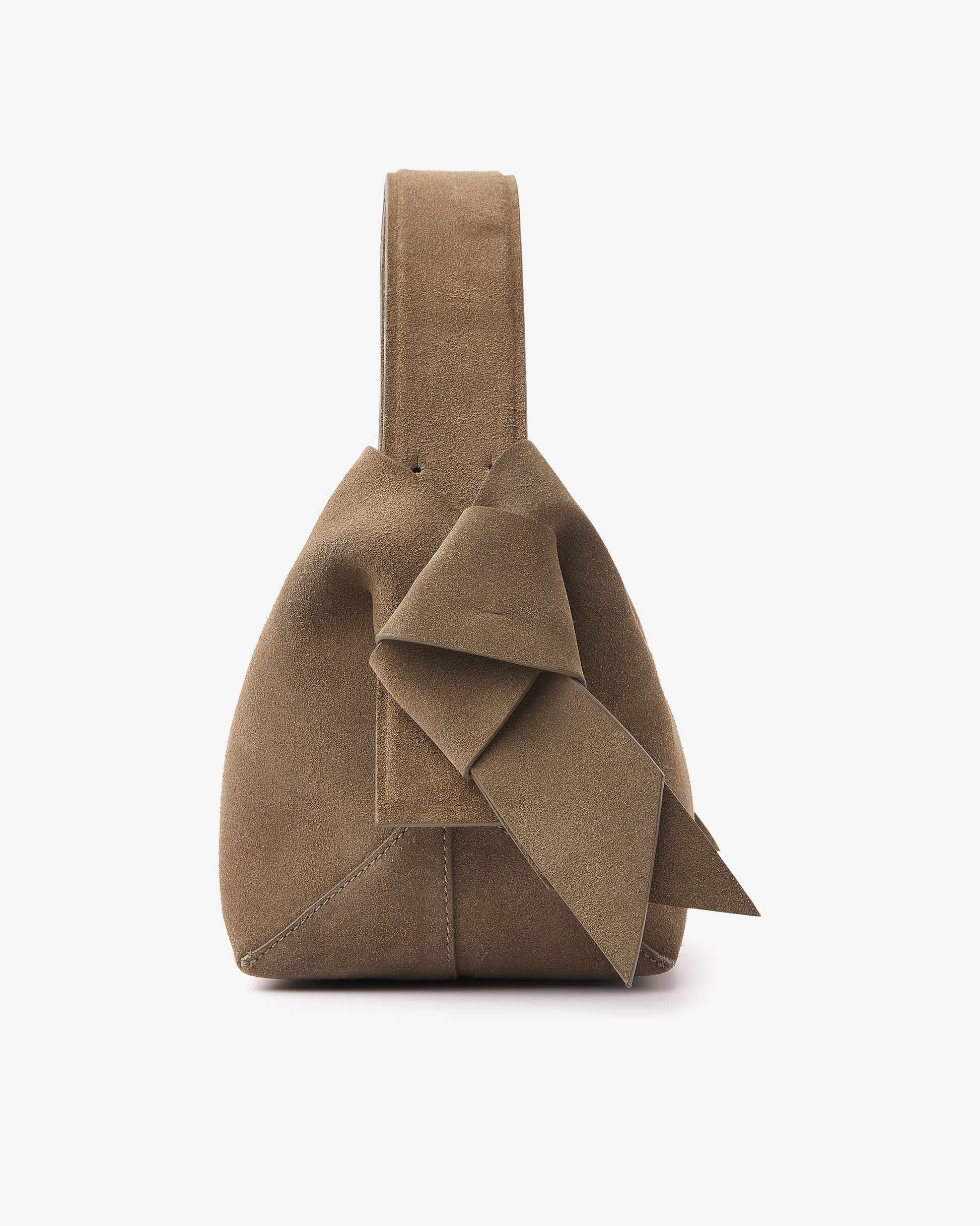 VIA VAI Nodo Fabi crossbodytas – bovenaanzicht met logodetail