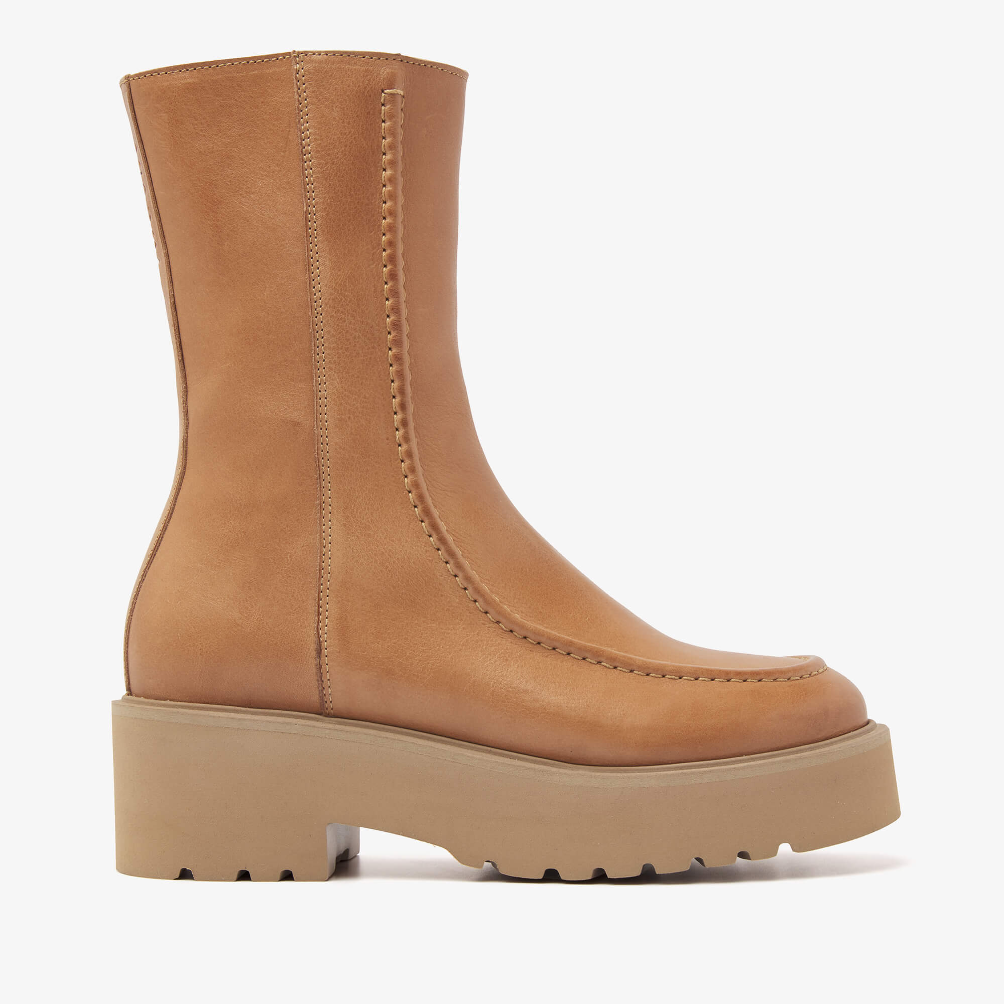VIA VAI Bobbi Mint brown boots dames - Leather