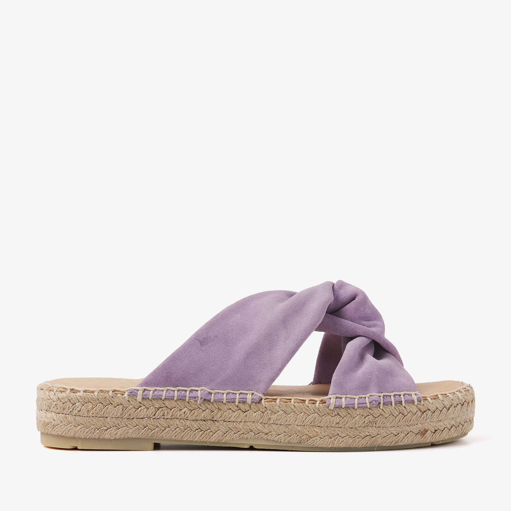 VIA VAI Mondi Luz purple slippers dames - Suede