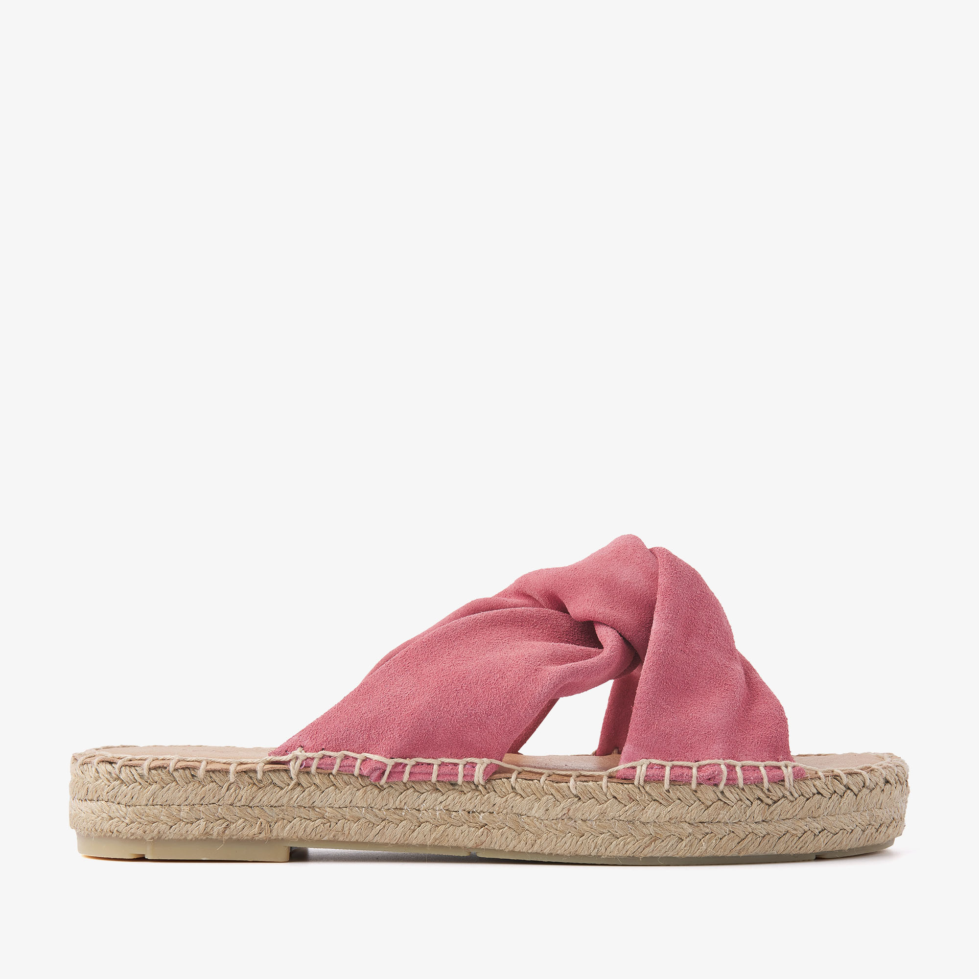 VIA VAI Mondi Luz roze slippers dames - Suede