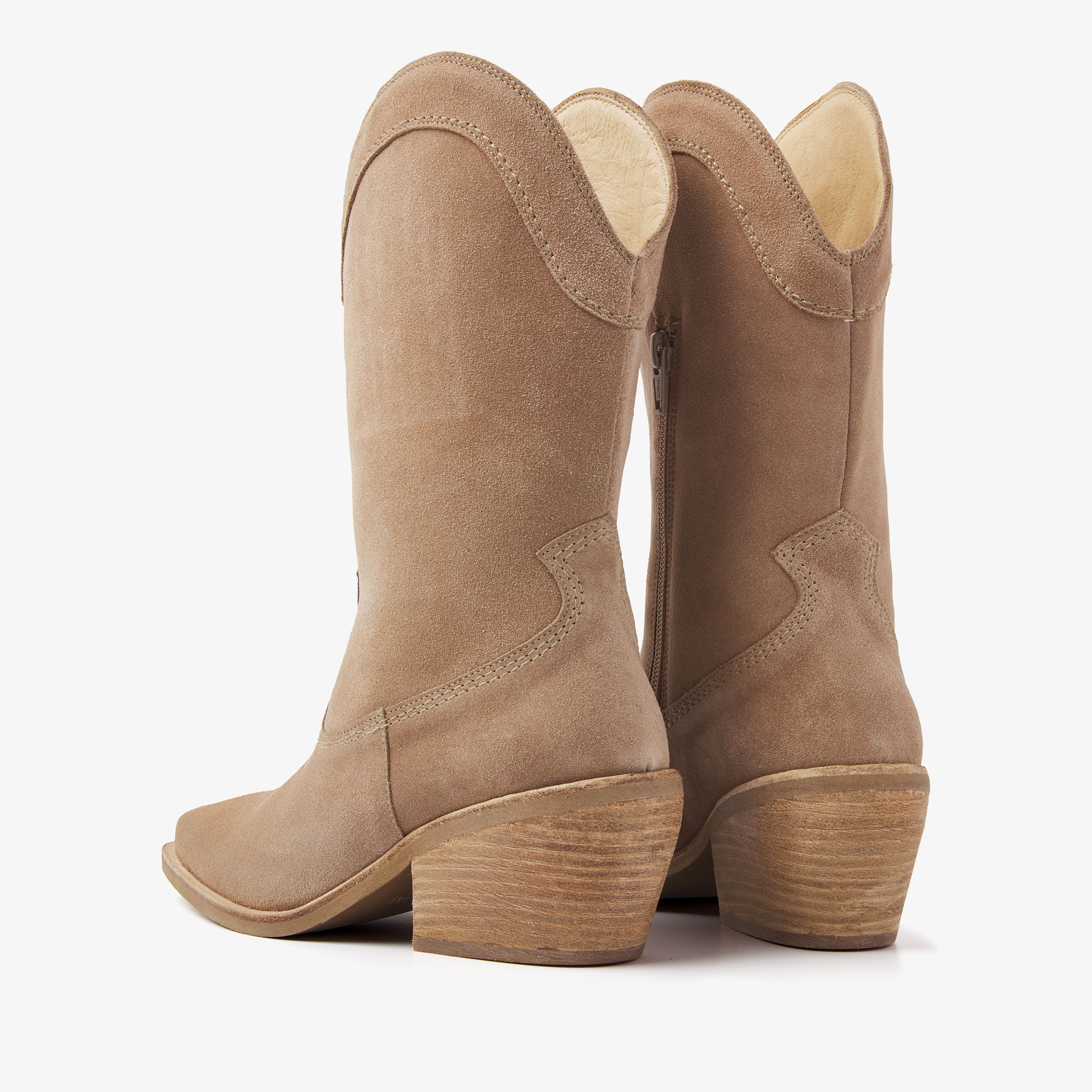 Eveline Ranch VIA VAI beige ankle boots VIA VAI