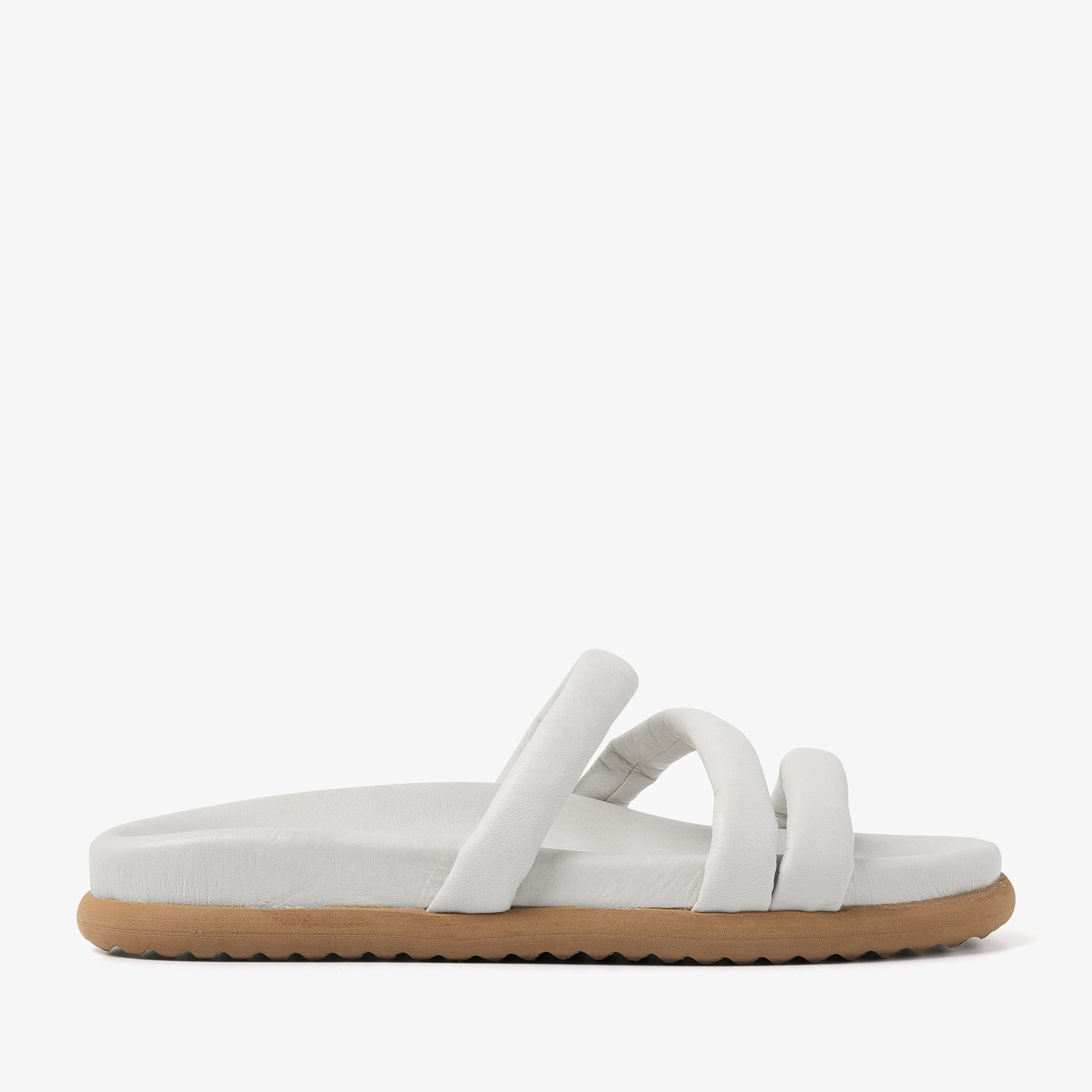 VIA VAI Candy Pop white slippers dames - Leather
