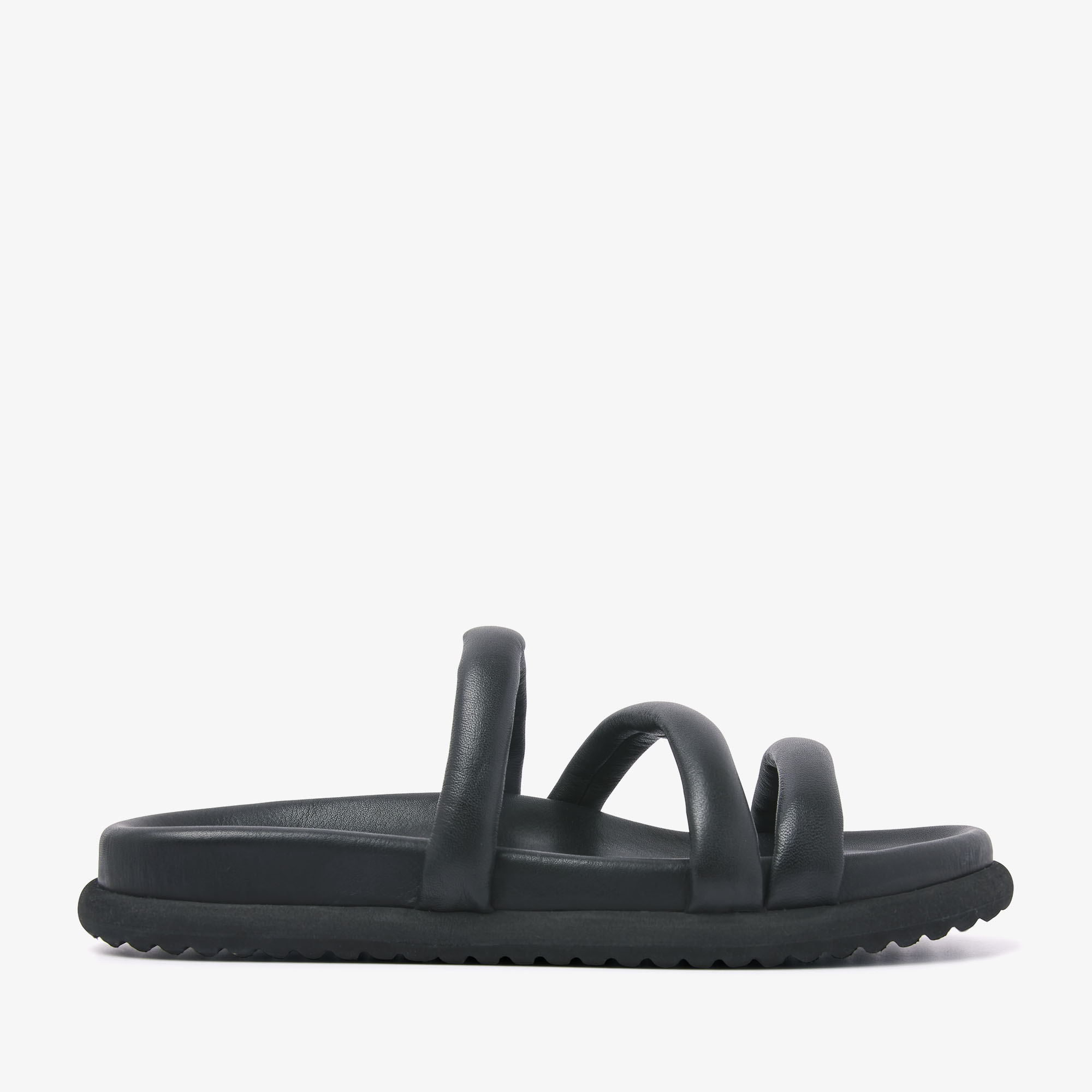 Teenslippers leer dames discount