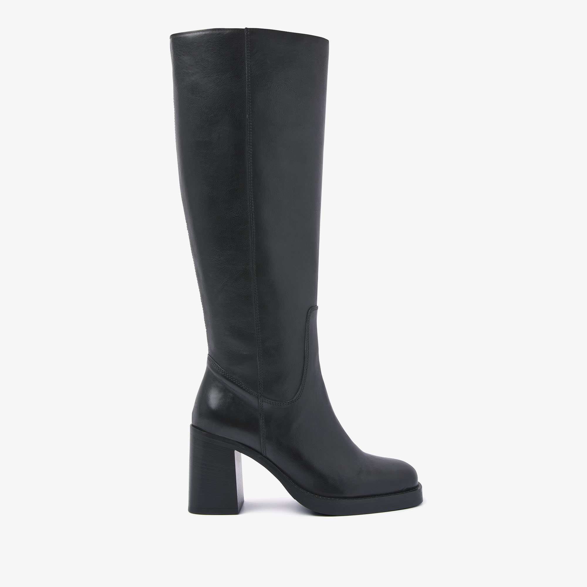 VIA VAI Avery Kace black high boots dames - Leather