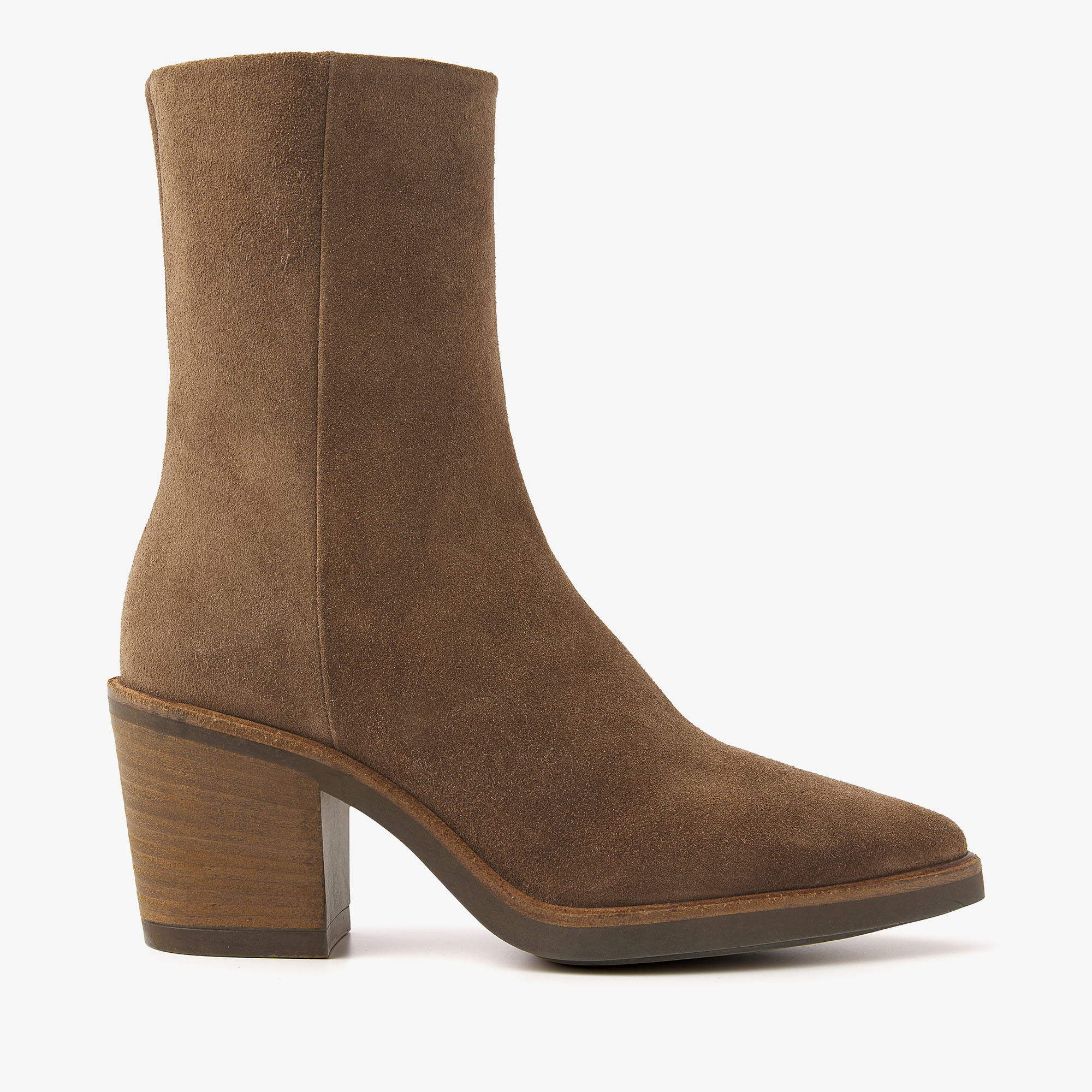VIA VAI Kailee Faye brown ankle boots dames - Suede
