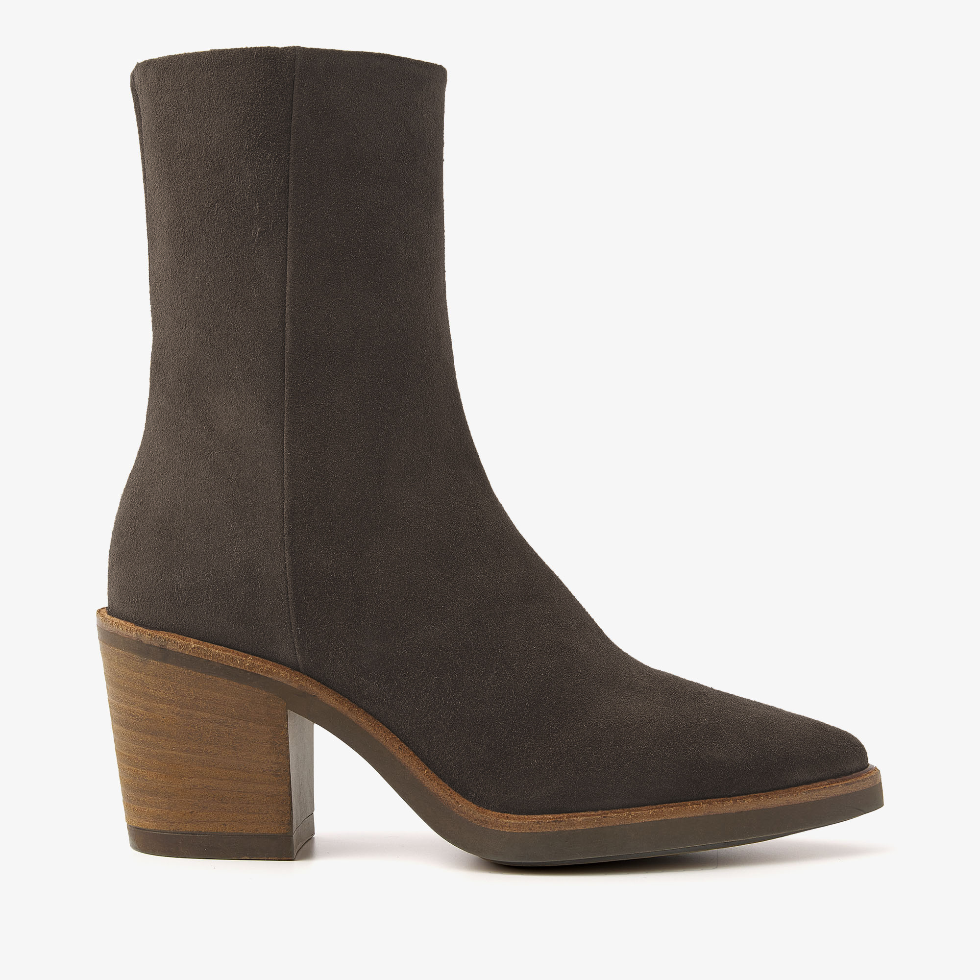 VIA VAI Kailee Faye green ankle boots dames - Suede
